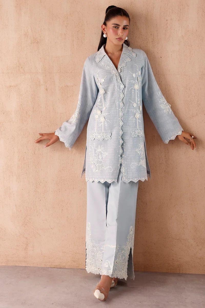 EP-05 GAYA | EMBROIDERED CO-ORD| Qalamkar