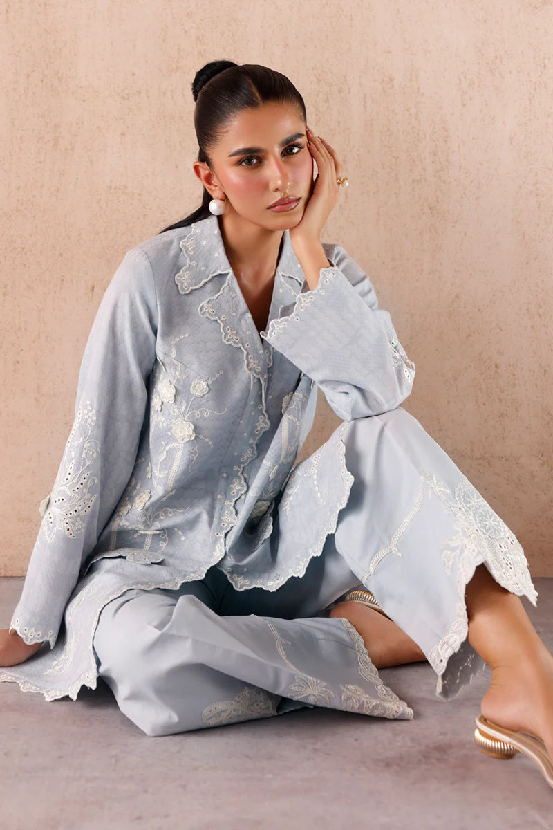EP-05 GAYA | EMBROIDERED CO-ORD| Qalamkar