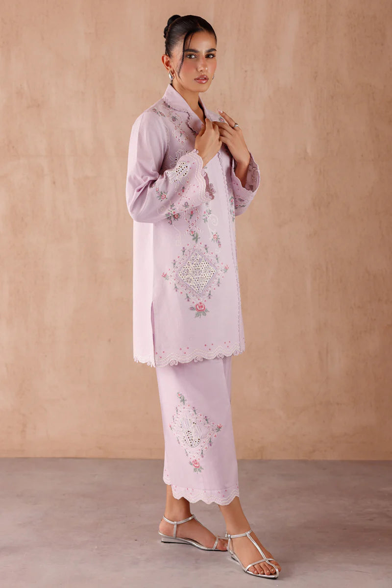 EP-03 AIRA | EMBROIDERED CO-ORD| Qalamkar