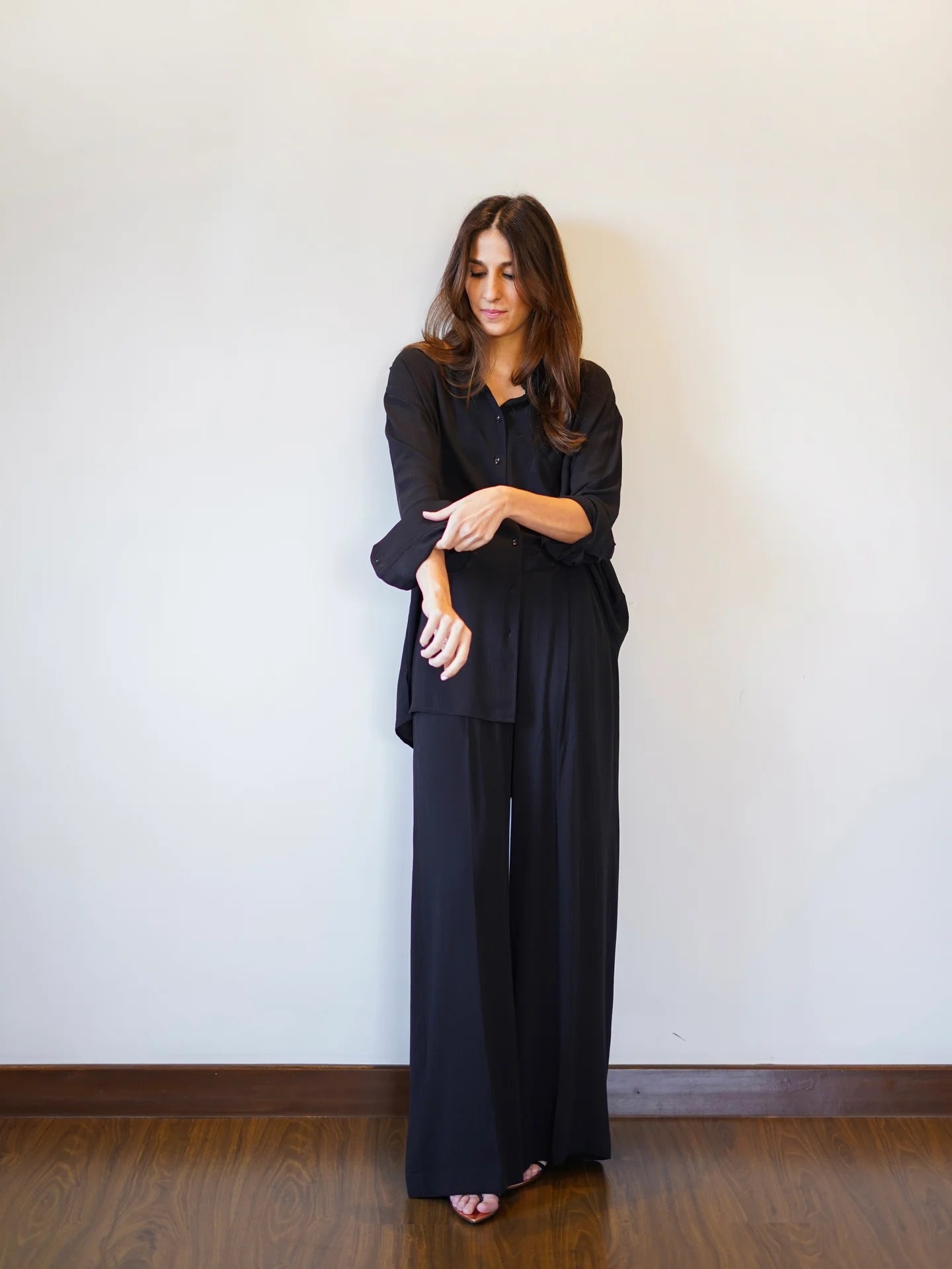 CALIE CO-ORD IN BLACK | Sak Atelier