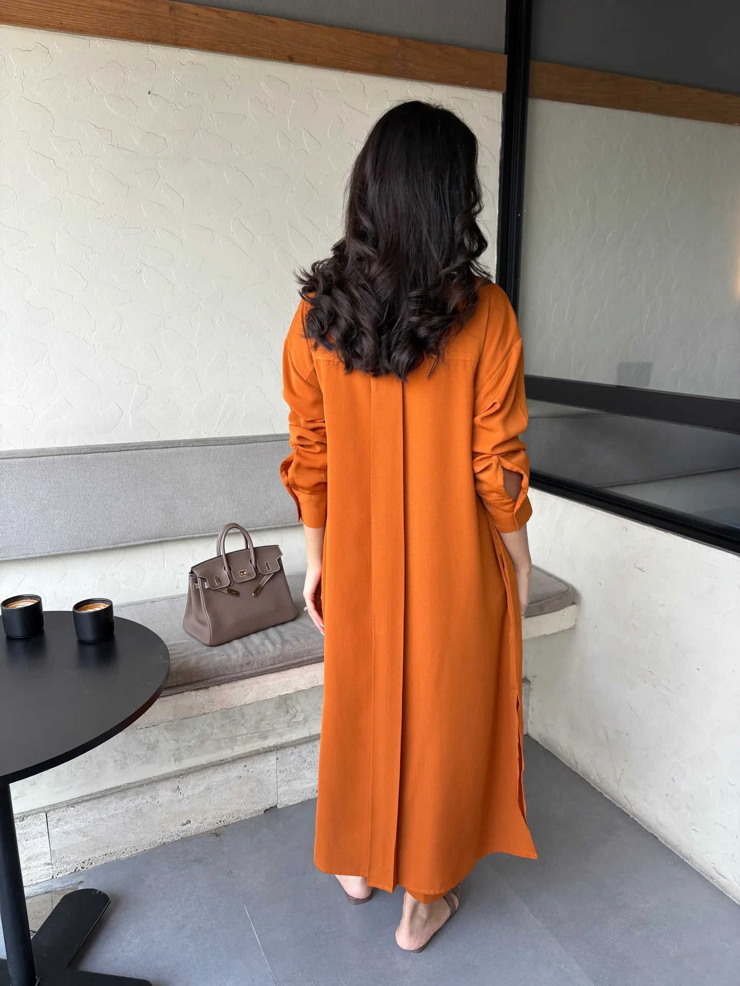BURNT ORANGE TRAVEL SET | Sak Atelier