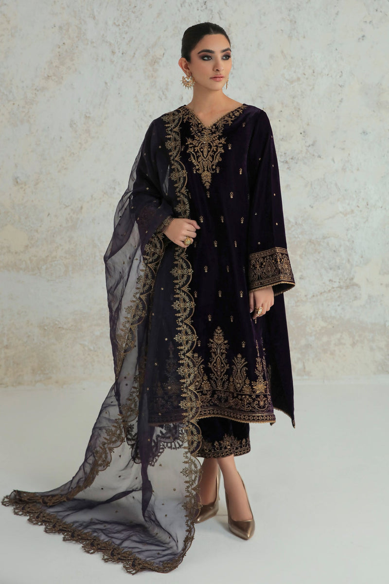 EMBROIDERED VELVET UF-239 | Baroque