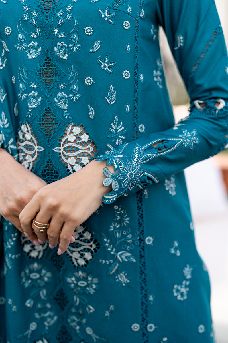 CS-07 Alyana | Qalamkar Chikankari Eid Edit’25