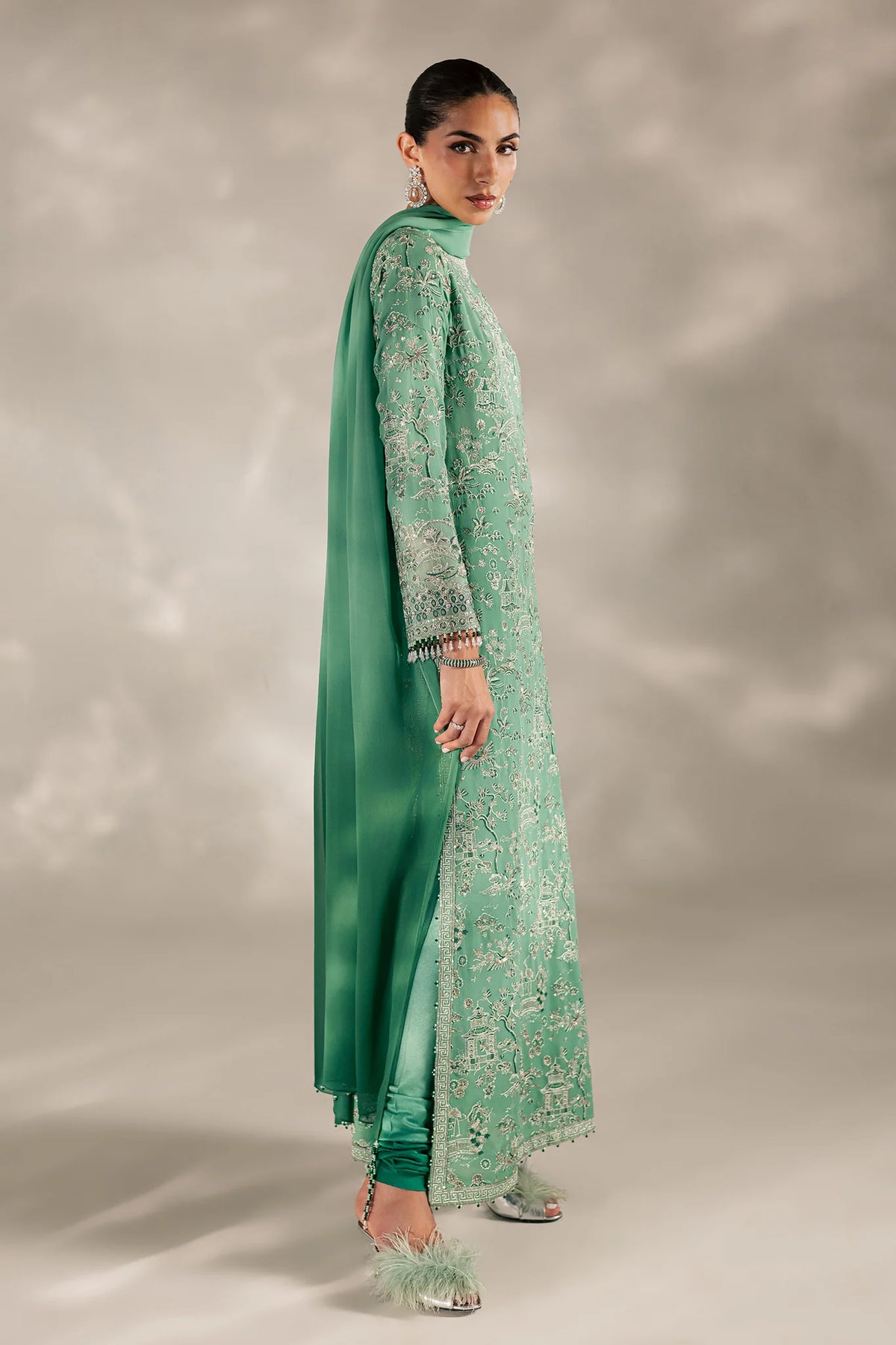 VERT SAUGE (ELF-21778) | TISSUE DE LUXE '26 | ELAN