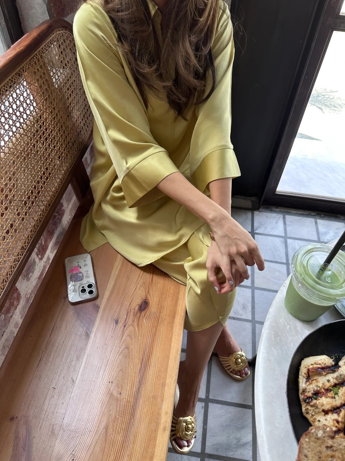 MATCHA GREEN TOBY SET | Sak Atelier
