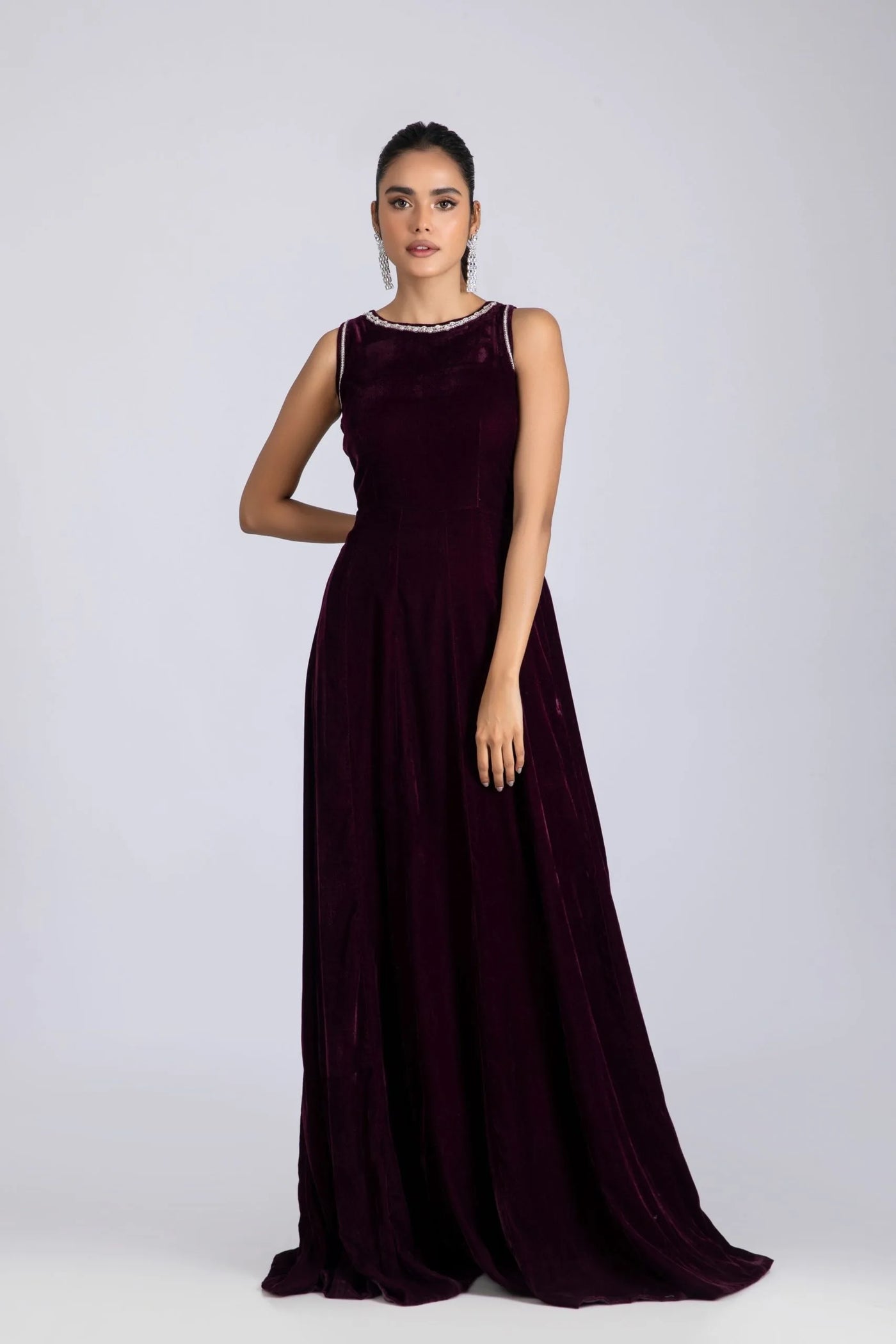 16015-Purple | Velvet '25 | Ayesha Somaya