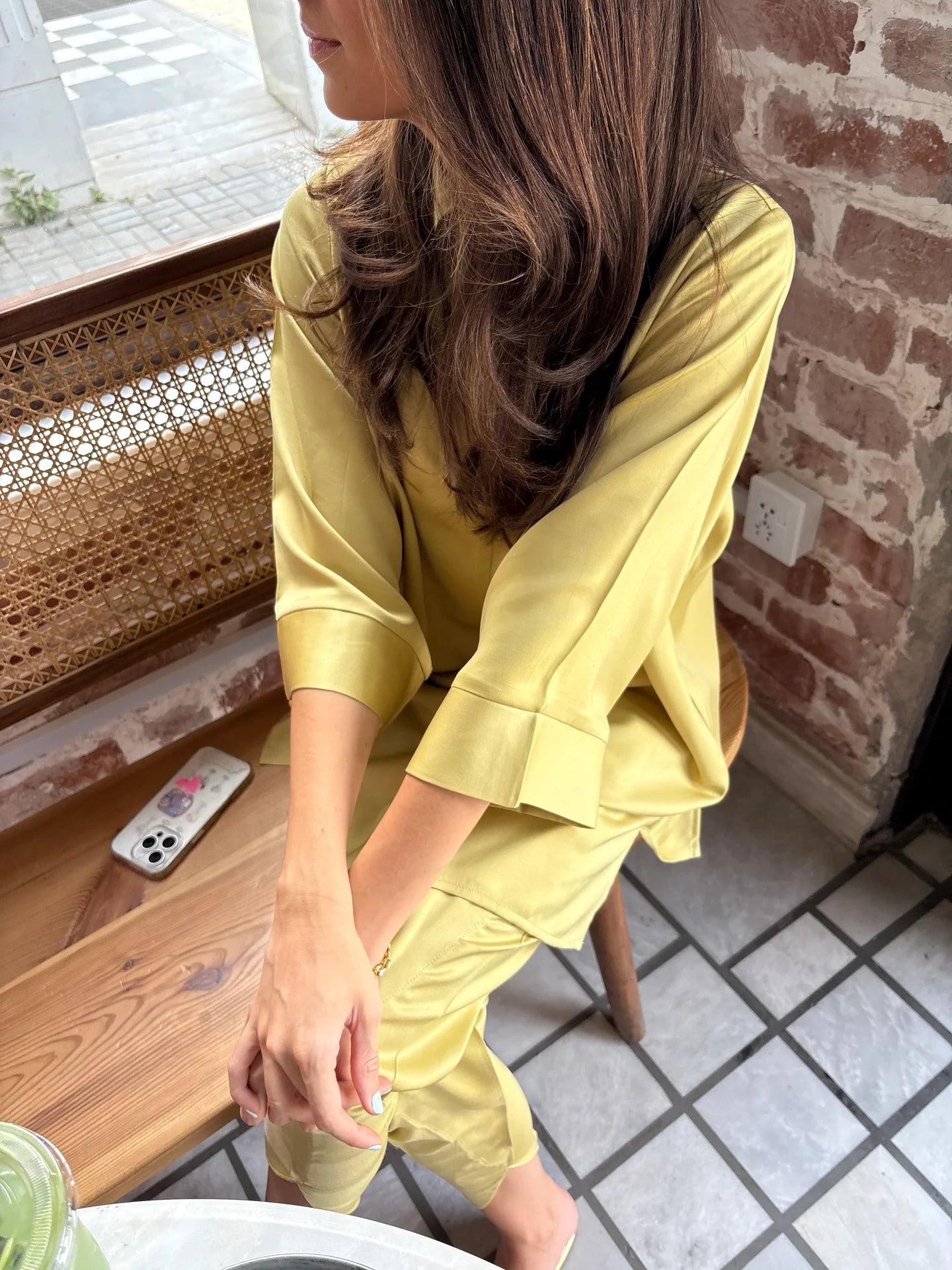 MATCHA GREEN TOBY SET | Sak Atelier