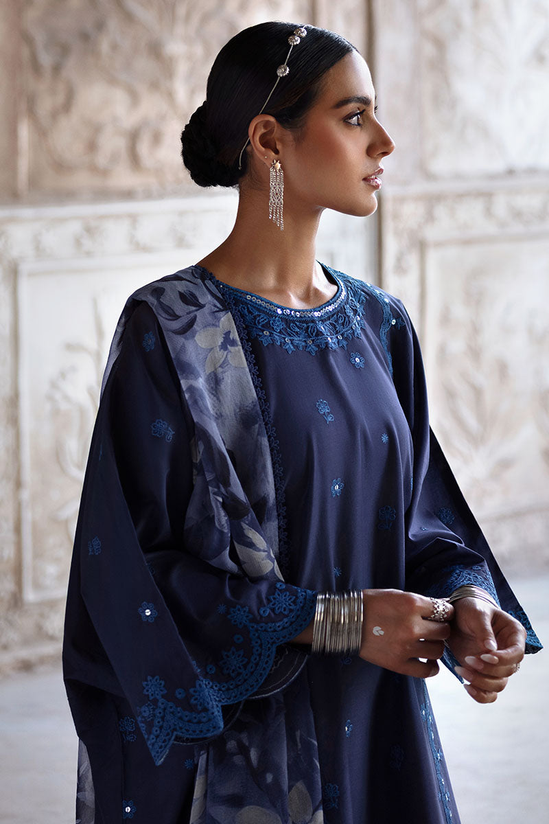STAR GAZE-3PC EMBROIDERED LAWN SUIT | Cross Stitch
