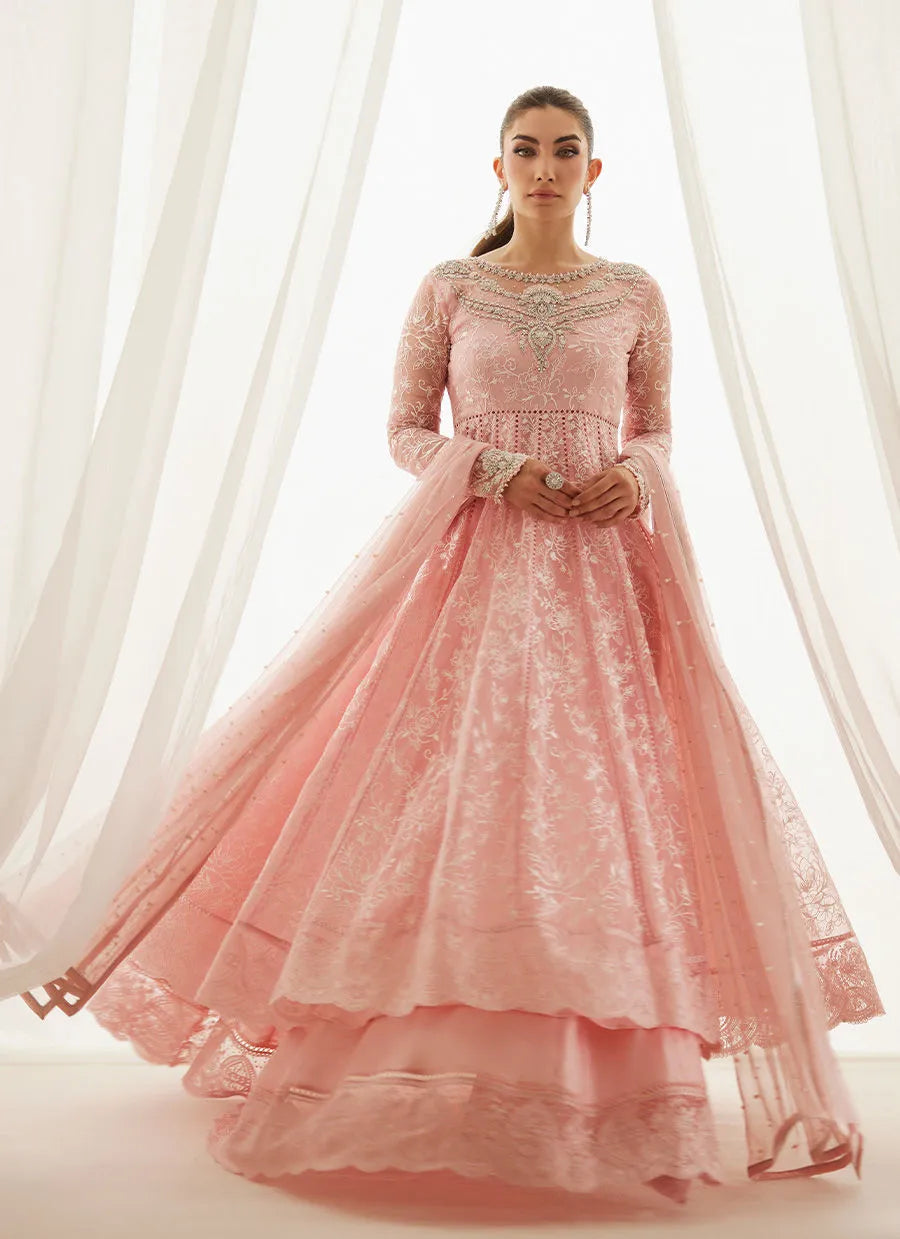 True Blush Kalidaar And Dupatta | LUXE PRET' 25 | FARAH TALIB AZIZ
