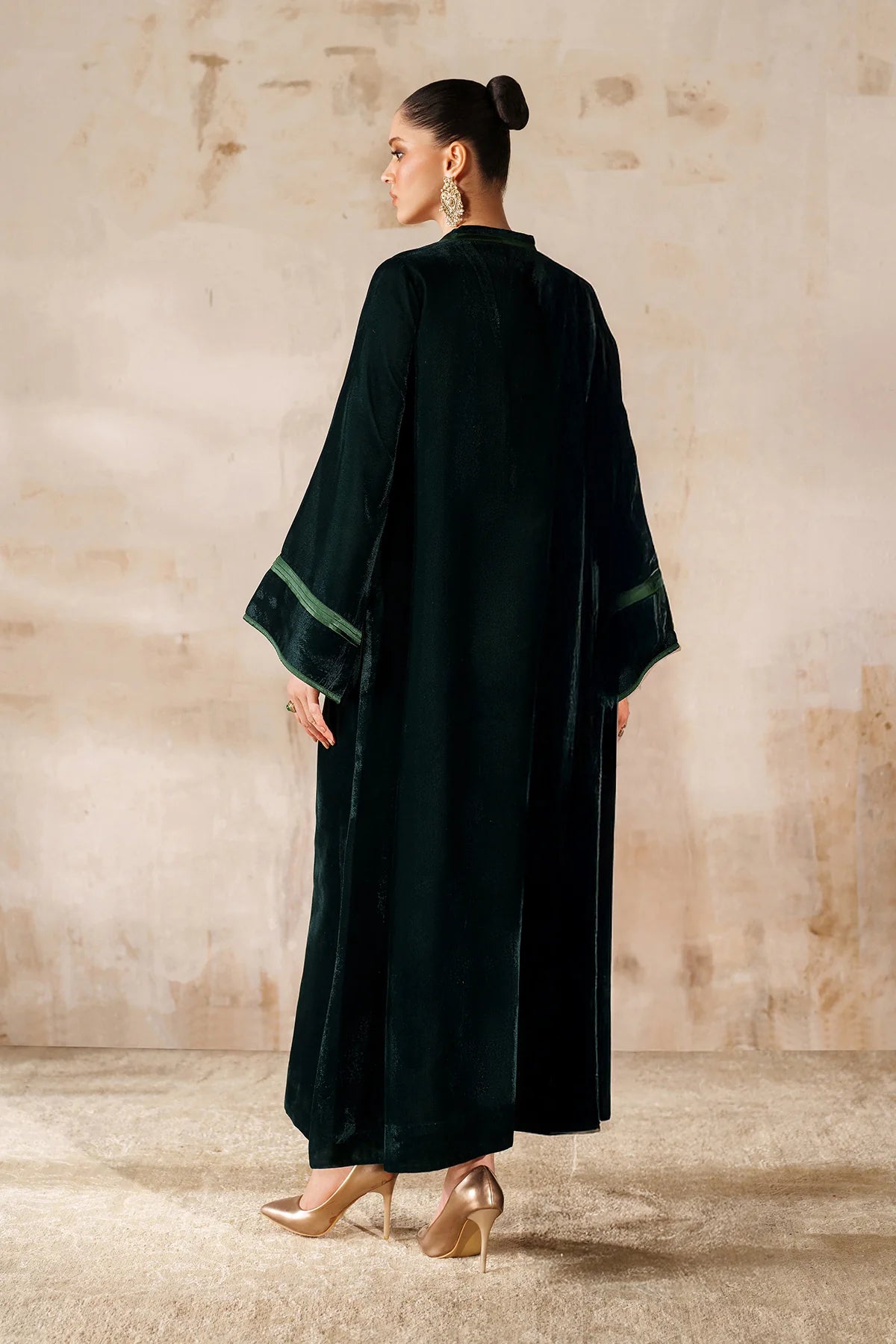 SOLID VELVET SUIT EN-1214 | Baroque