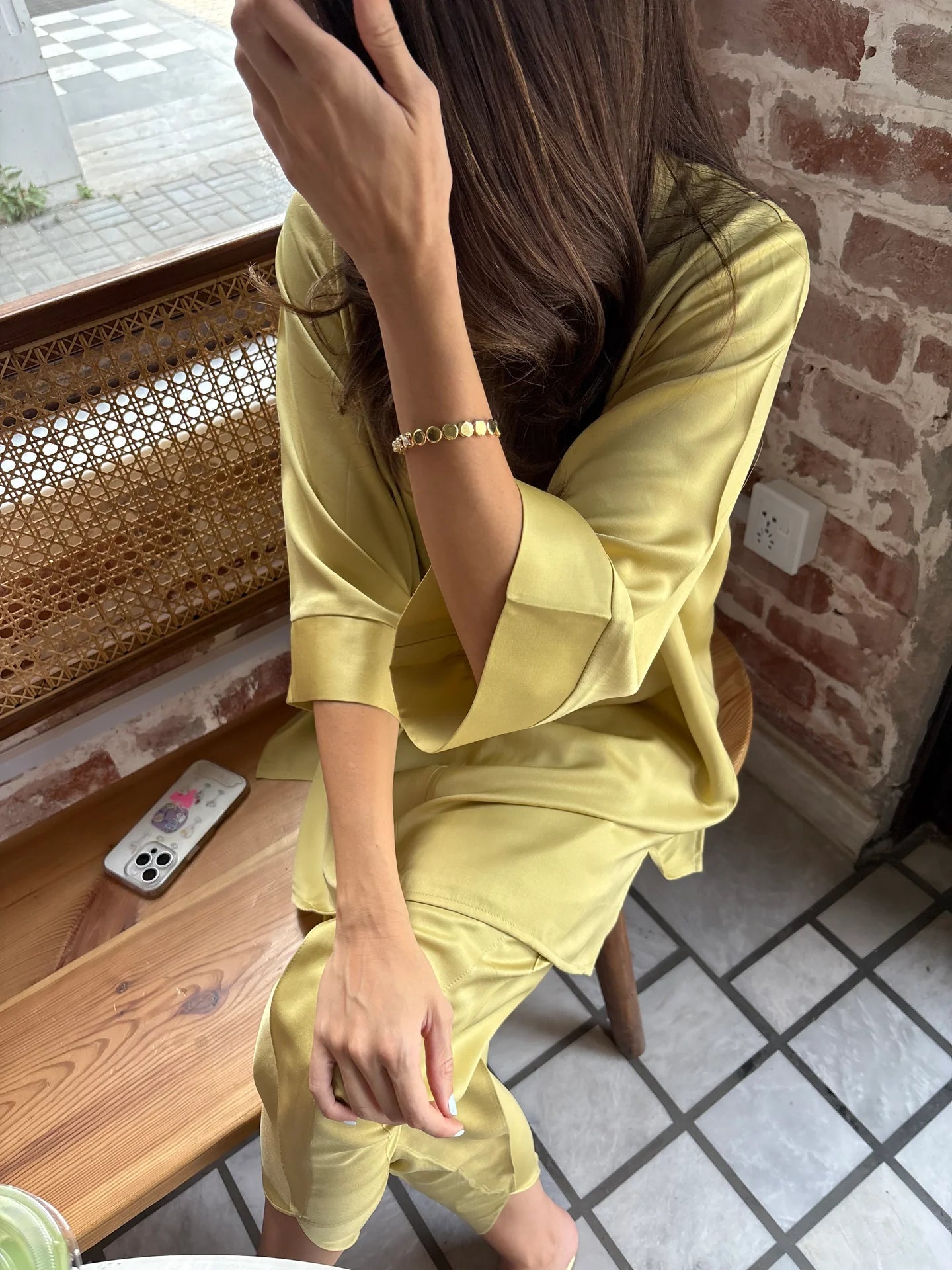 MATCHA GREEN TOBY SET | Sak Atelier
