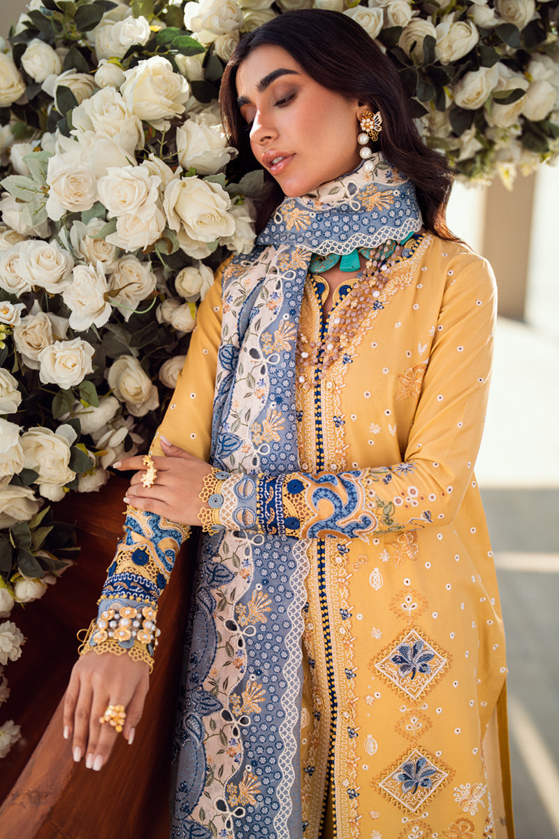Natalie-FK-06| Qalamkar - Sahil Luxury Lawn’25