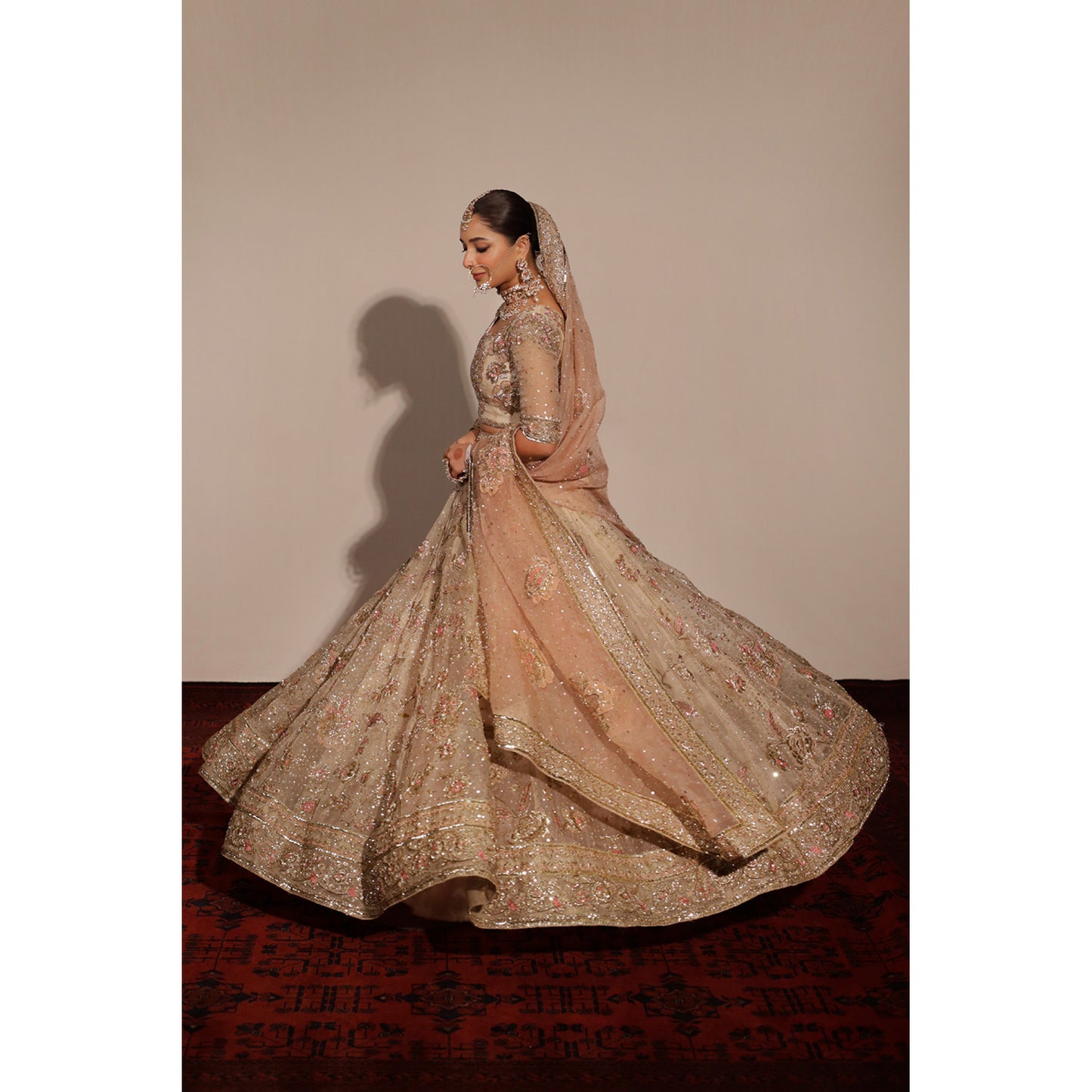 IVORY BRIDAL LEHNGA CHOLI | BRIDAL | DYOT