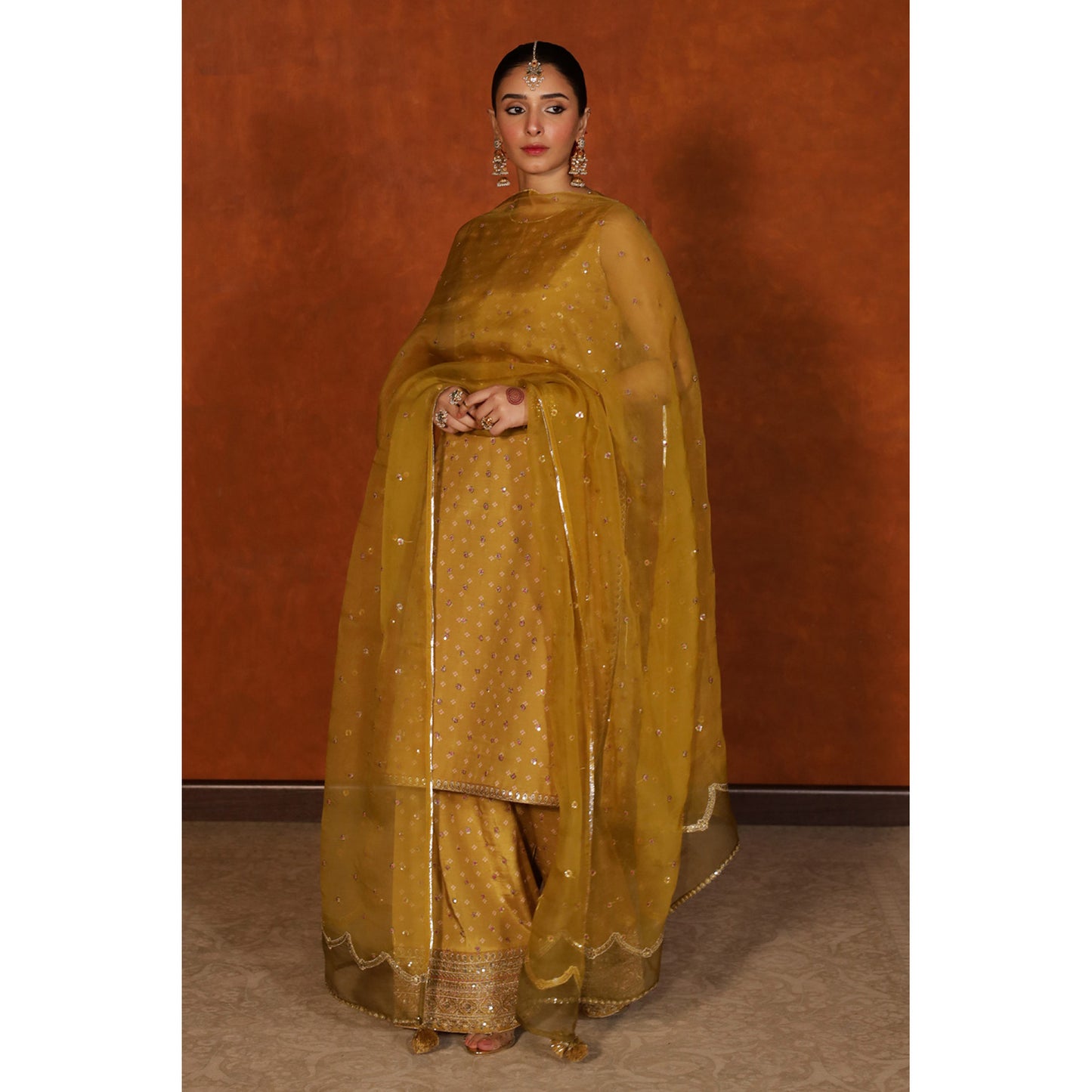 MUSTARD OUTFIT | ZEENAT '24 | DYOT