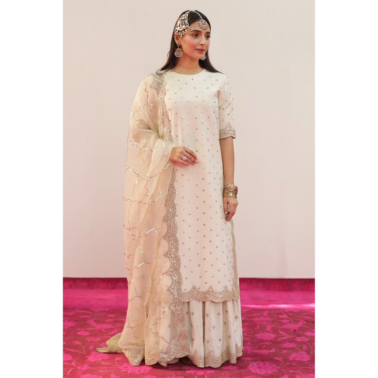PEARL WHITE OUTFIT | CHAMKELI' 23 | DYOT