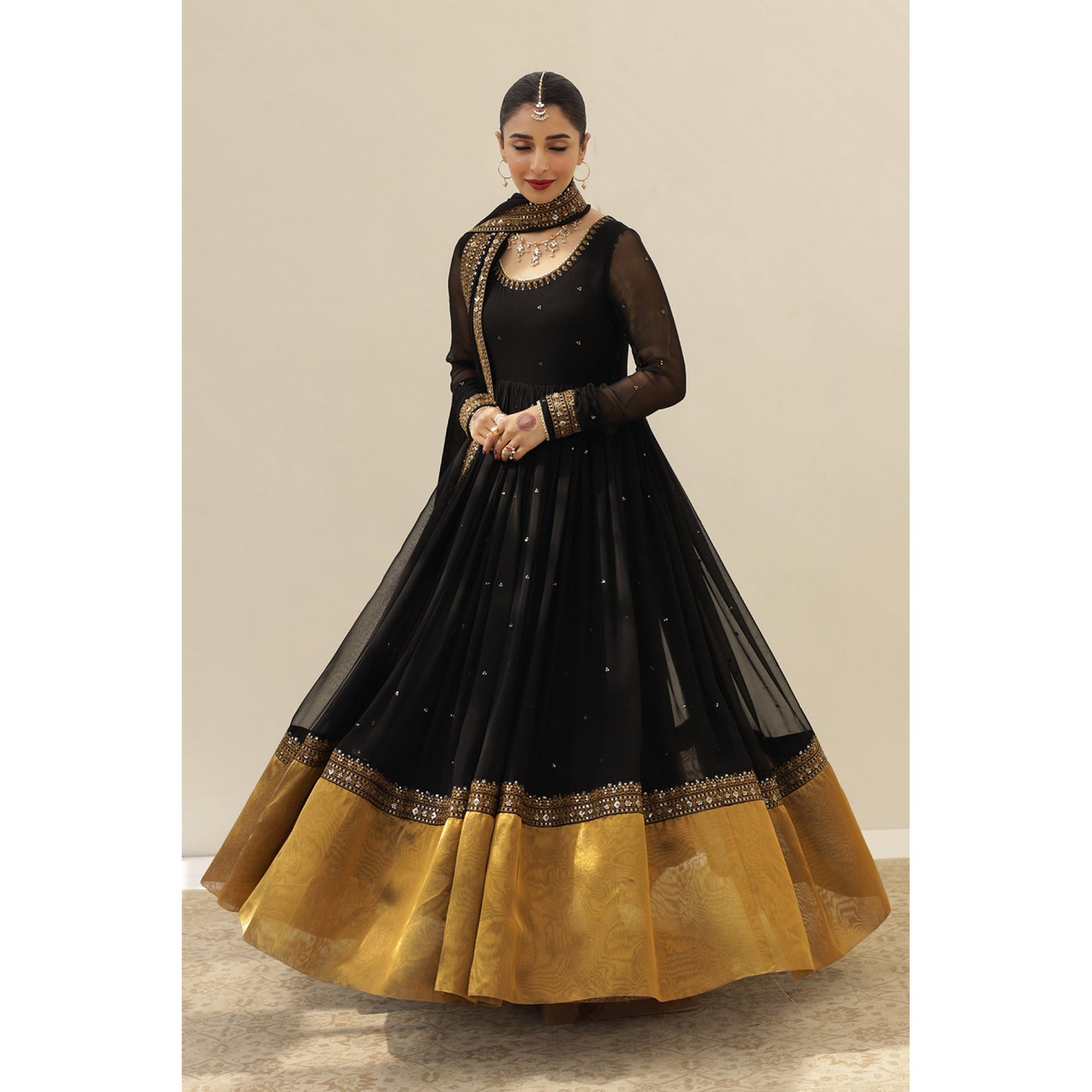 BLACK ANARKALI | DYOT | FESTIVE' 25