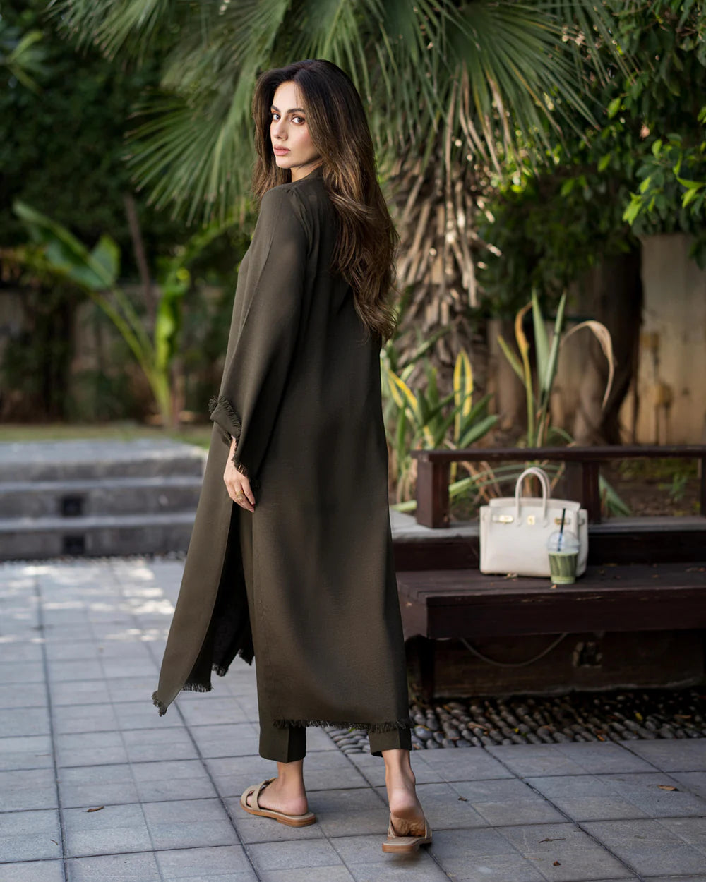 Olive Karandi Fringe Set | LIRA