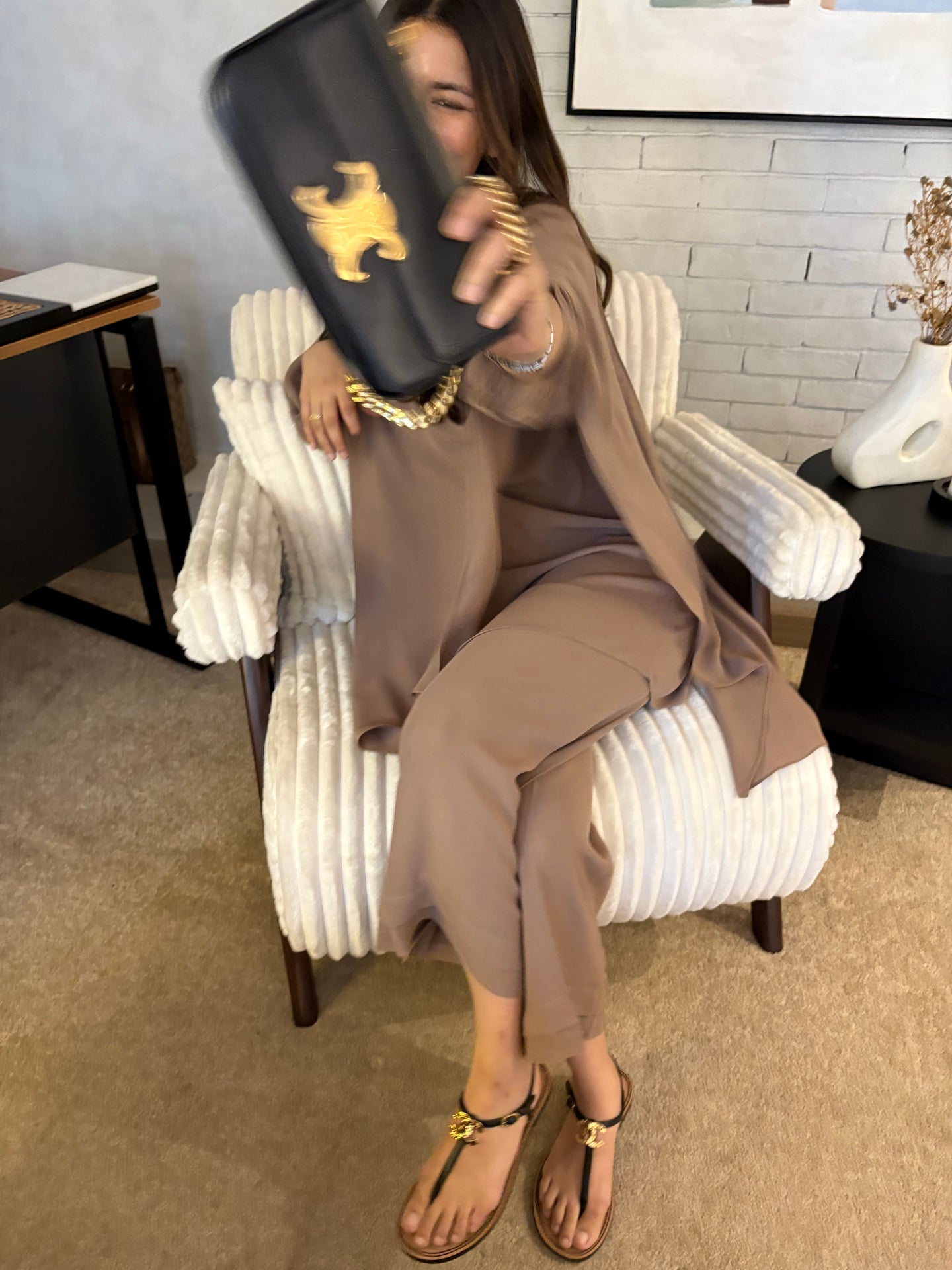 TAUPE BIZU SET | Sak Atelier