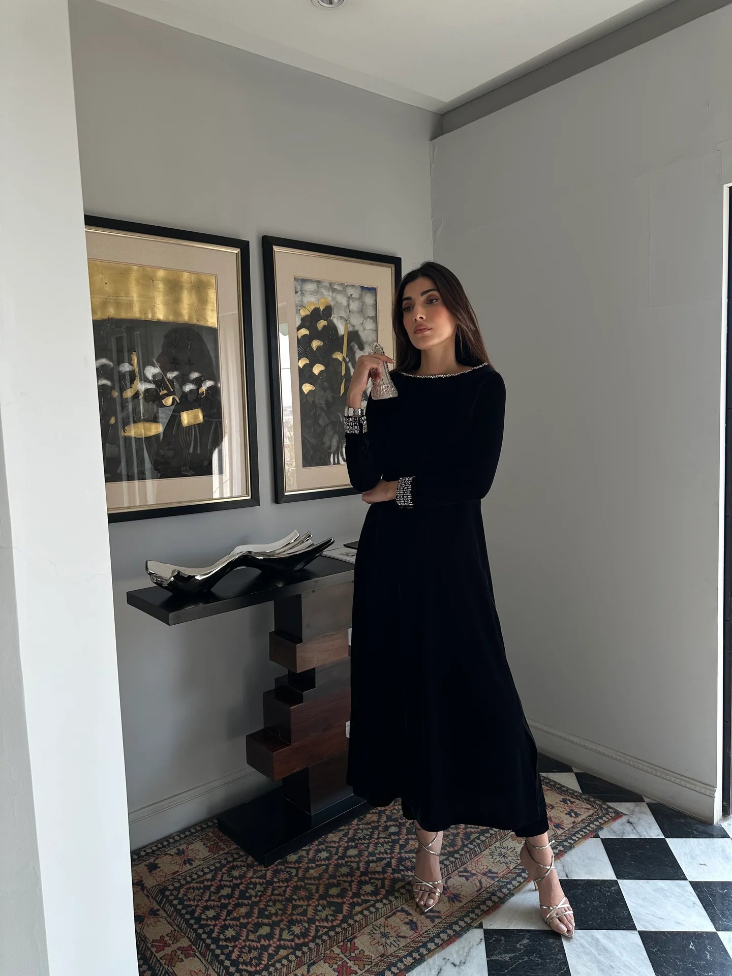 NOIR VELVET FORMAL | SAK ATELIER