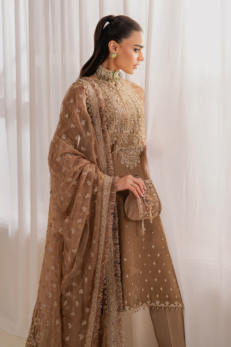 EMBROIDERED VELVET UF-754 UNSTITCHED | Baroque (RTS)