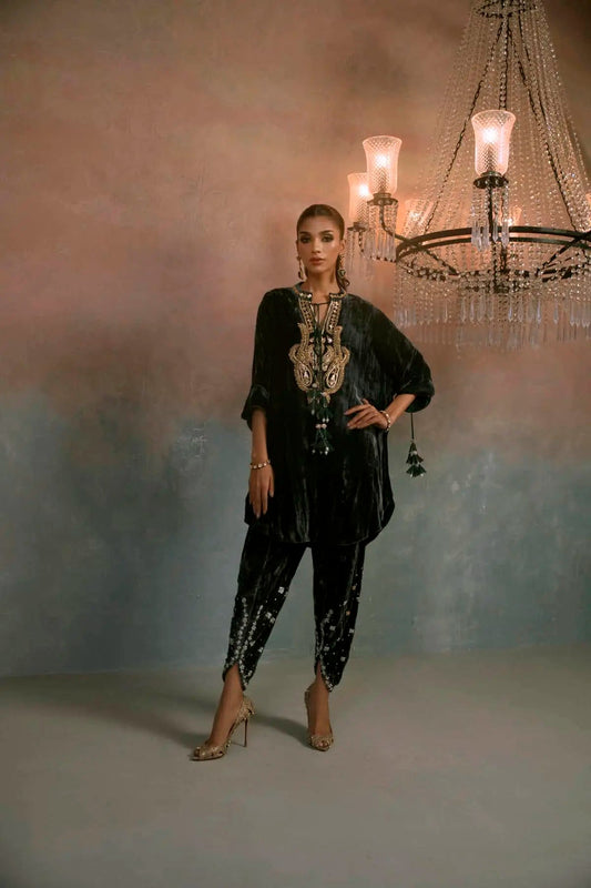 Stormy Grey | Velvet '25 | Ayesha Somaya