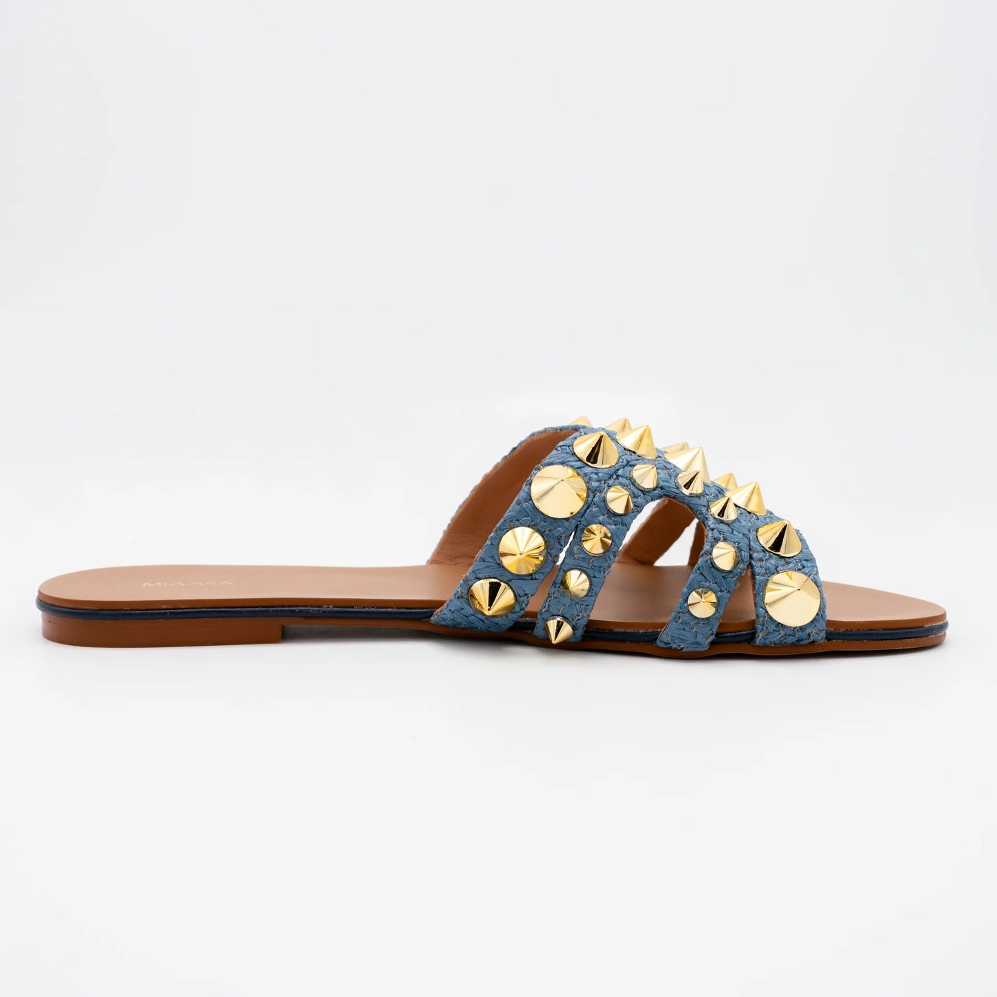 Zee Studs 2.0- Blue | Miaasa | Footwear