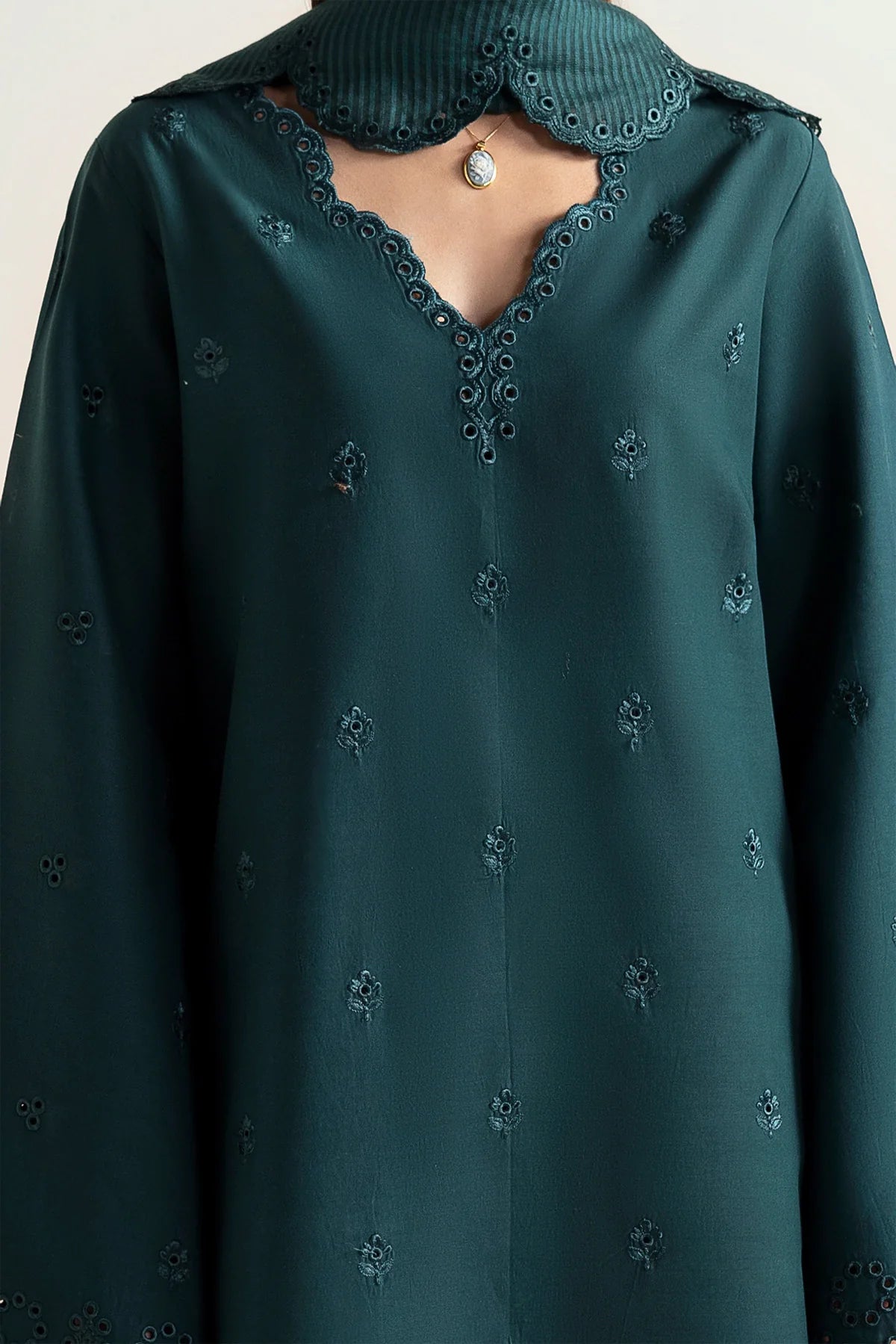 Dark Kiwi | Afrozeh Basic Pret