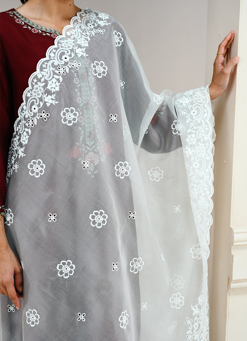 15295/501/105 | Embroidered Dupatta | IMAGE