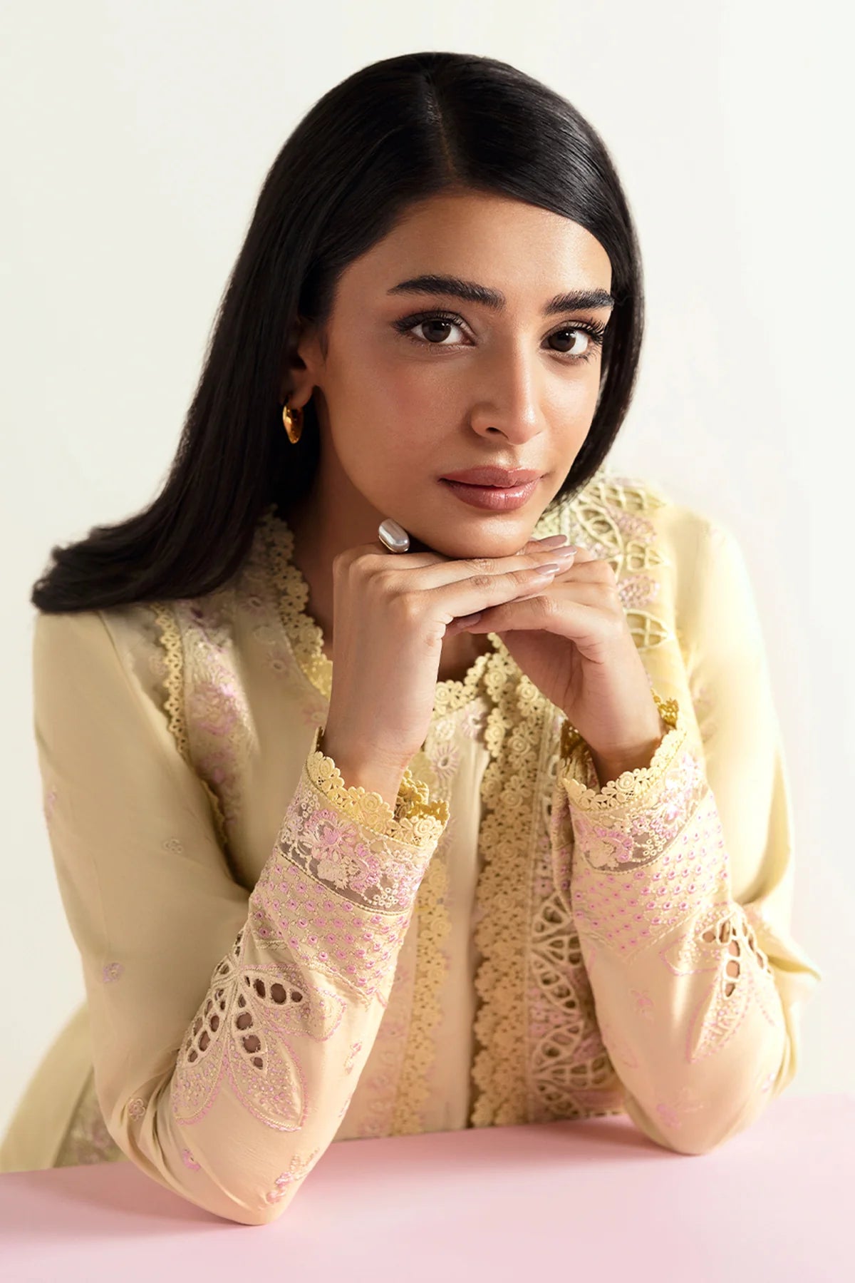 Lemon Lush | Afrozeh Basic Pret