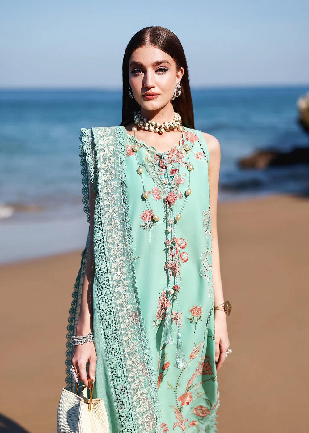 GIA-5-B | Breeze Unstitched Lawn'26 | Saira Shakira