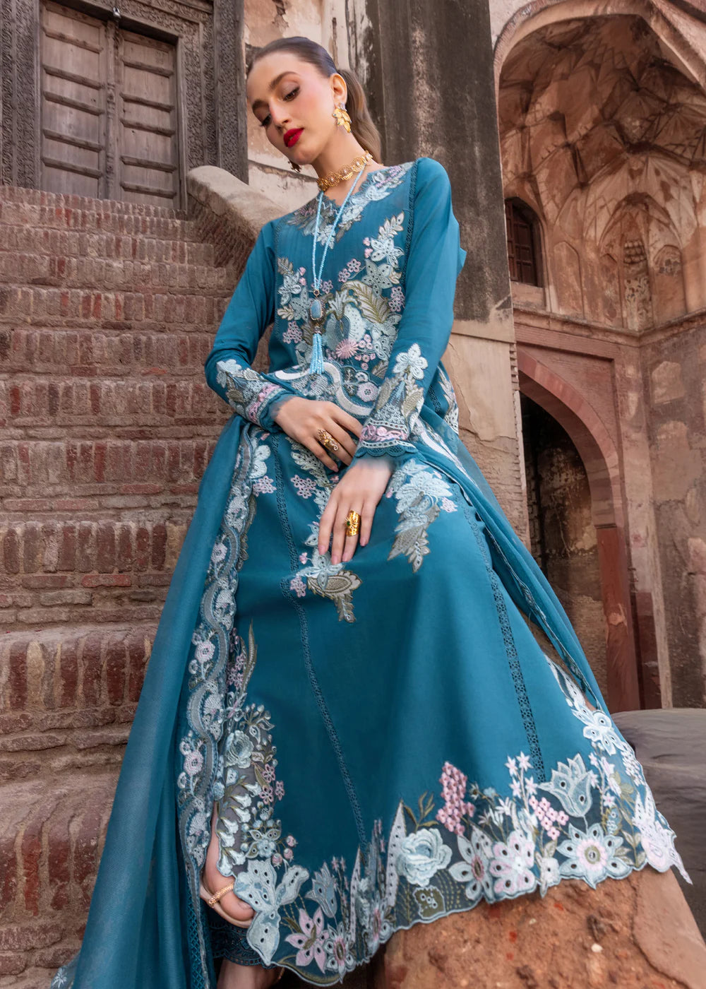 VERA-9-A | Breeze Unstitched Lawn'26 | Saira Shakira