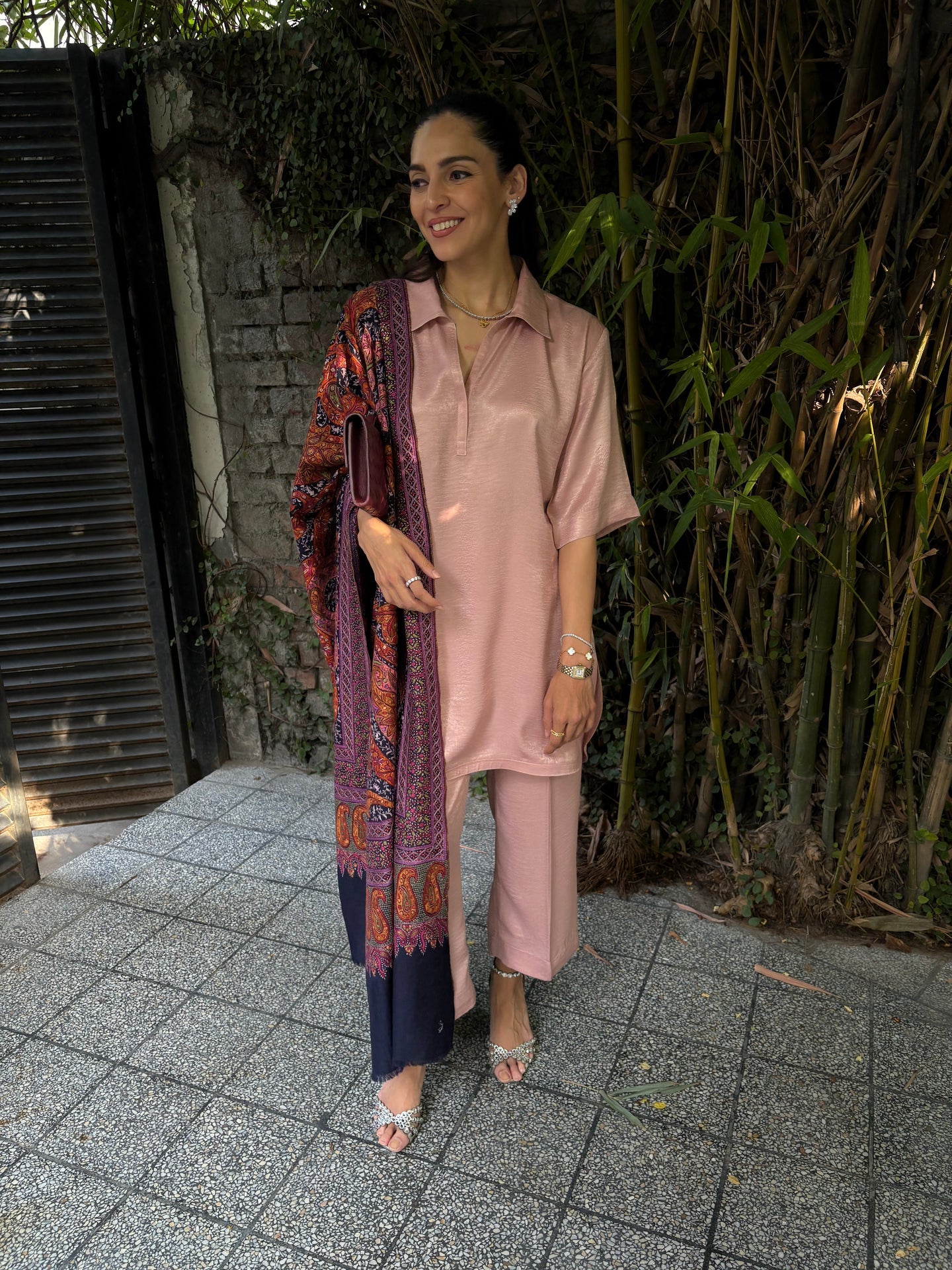 MUTED ROSEWOOD COCO SET | SAK ATELIER