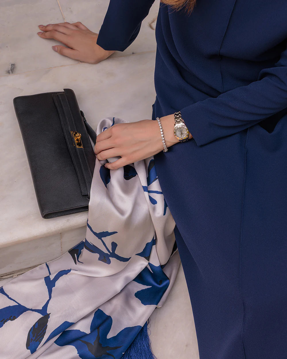 Navy Cleo Set | LIRA