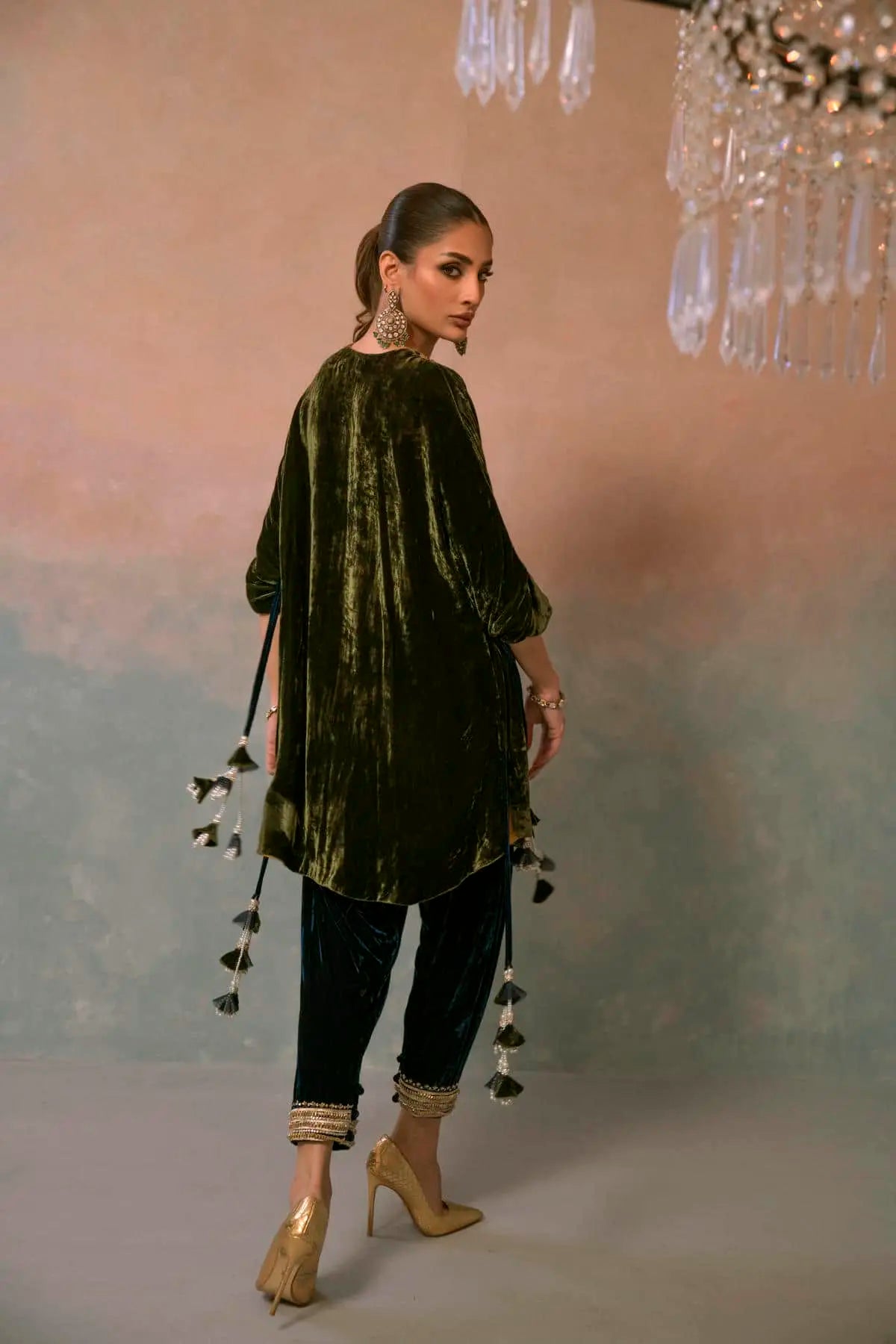Raging Olive | Velvet '25 | Ayesha Somaya