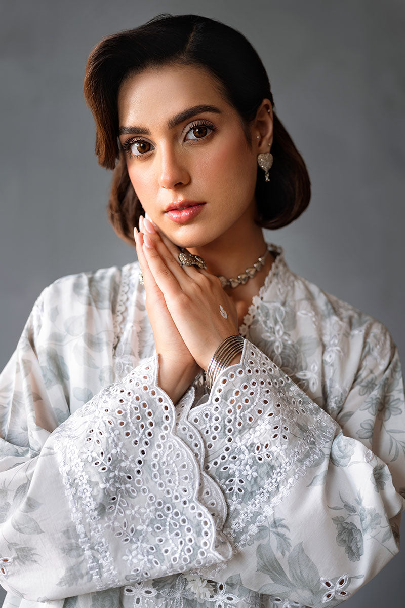 MESH BLOOM-3PC PRINTED LAWN SUIT | Cross Stitch