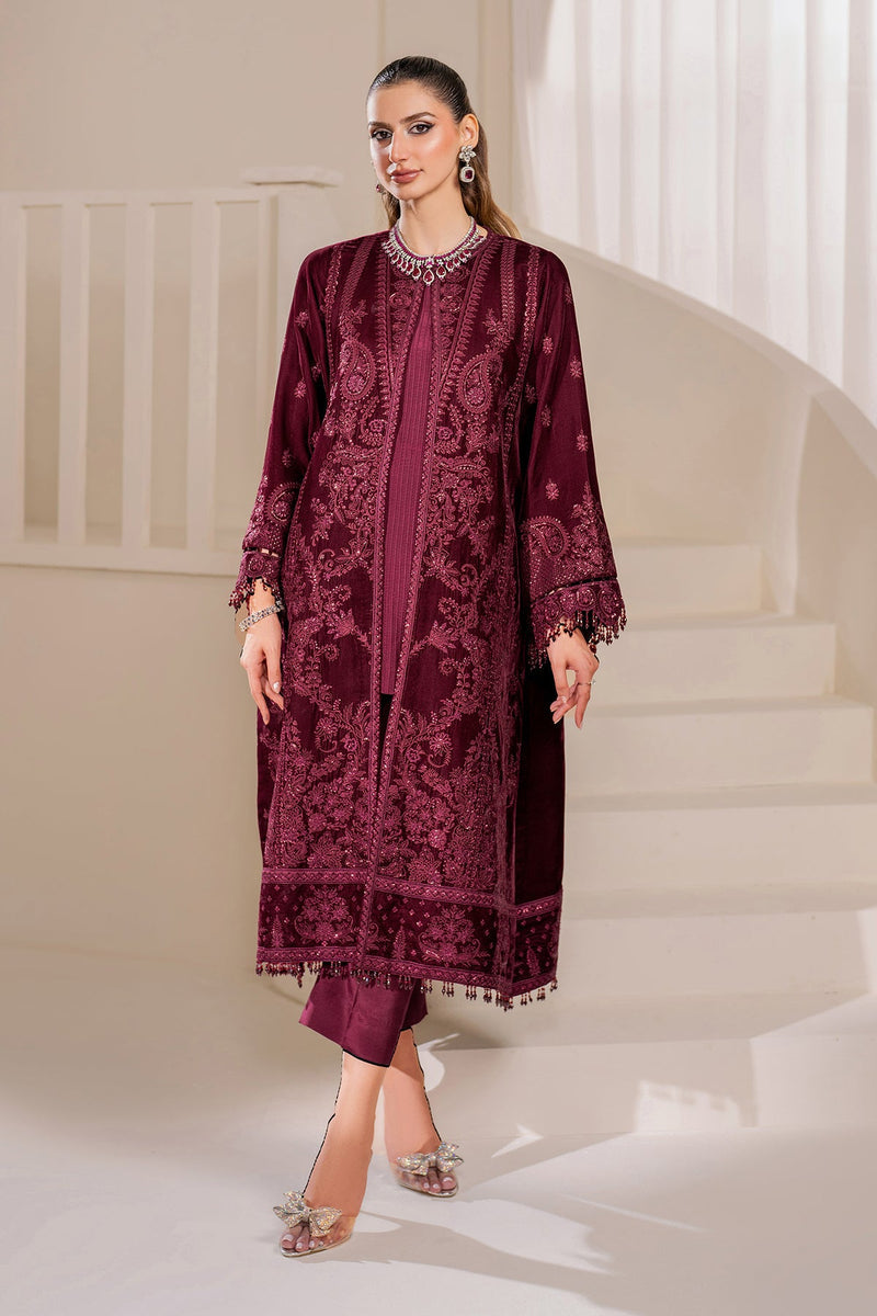 EMBROIDERED VELVET UF-758 | Baroque