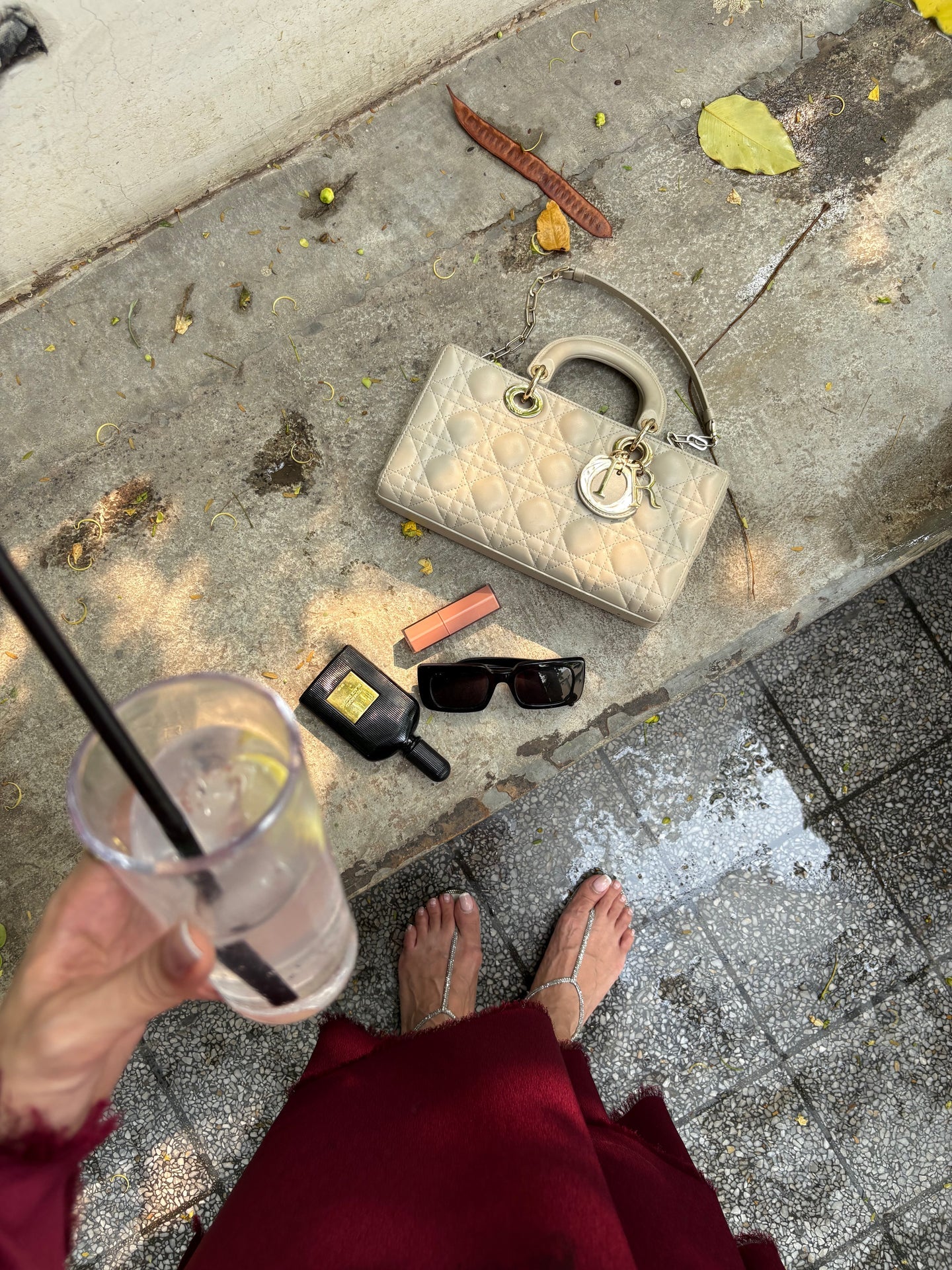 BURGUNDY CARLO SET | Sak Atelier