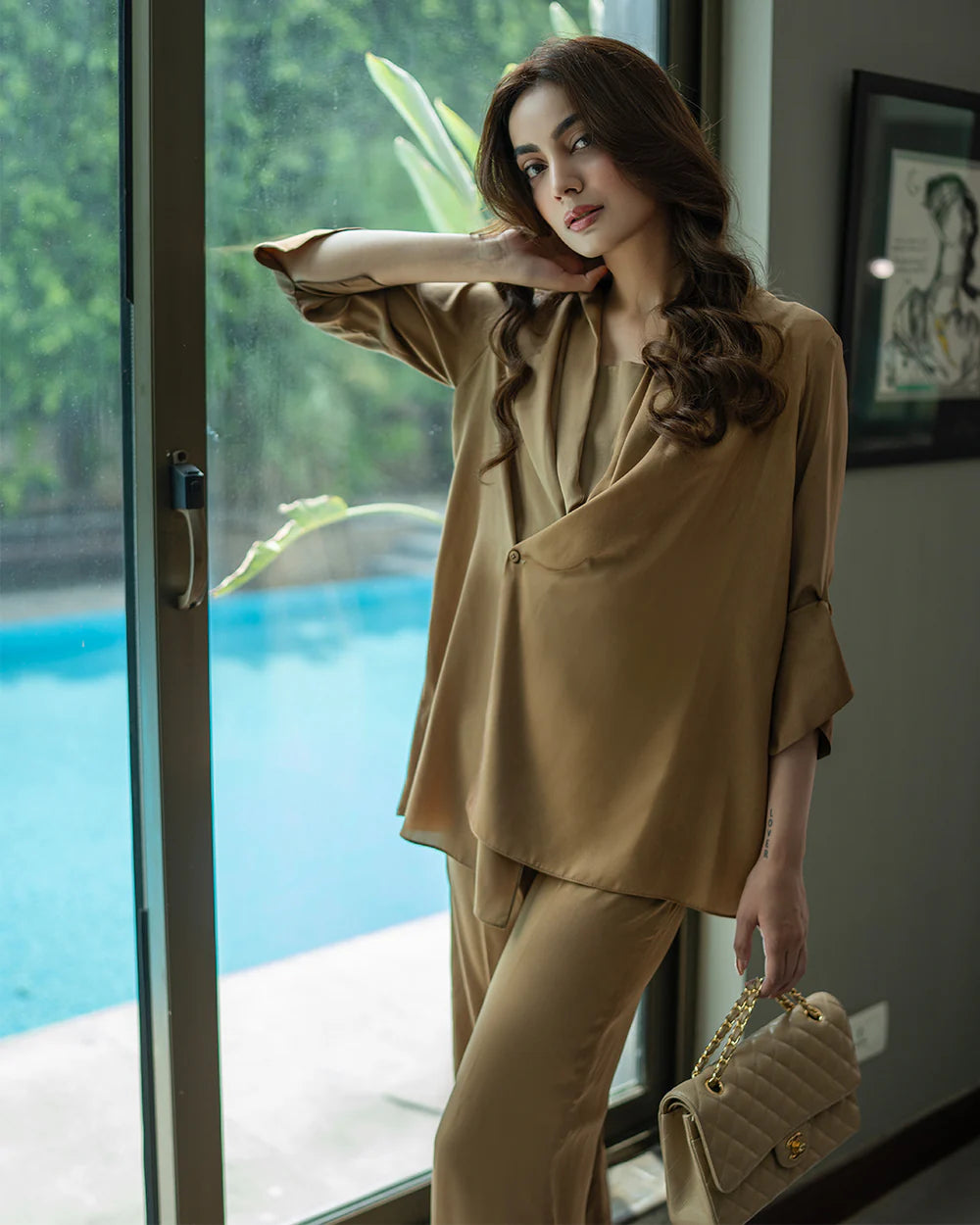 Caramel Drape Set | LIRA
