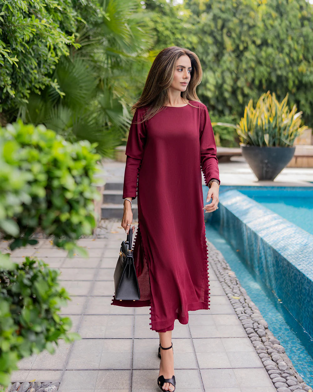 Burgundy Amaani Set | LIRA