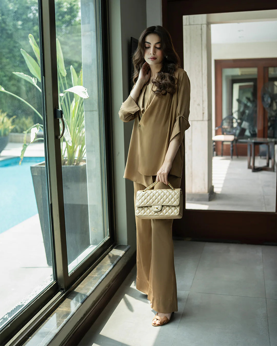 Caramel Drape Set | LIRA