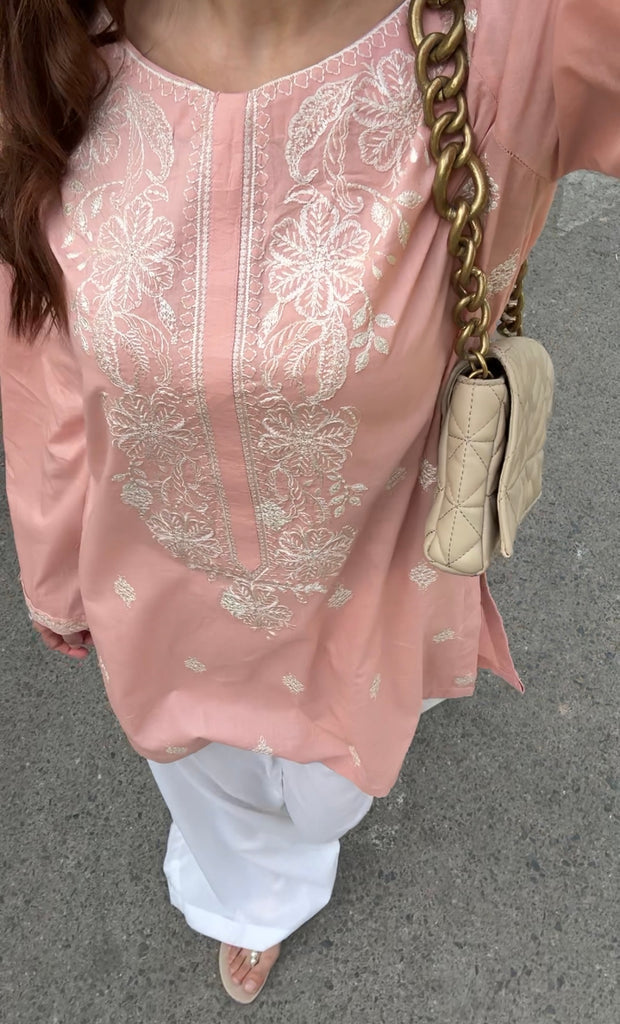 Lychee Blush ( Micro Mini Kurti)| Osen
