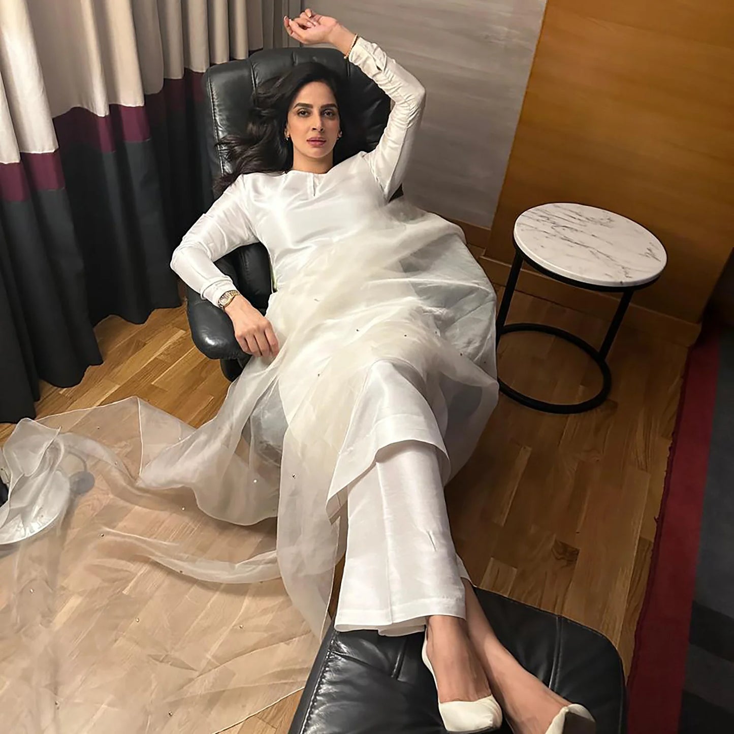 White, Stripped Down To Shape And Shine | SADAF KANWAL