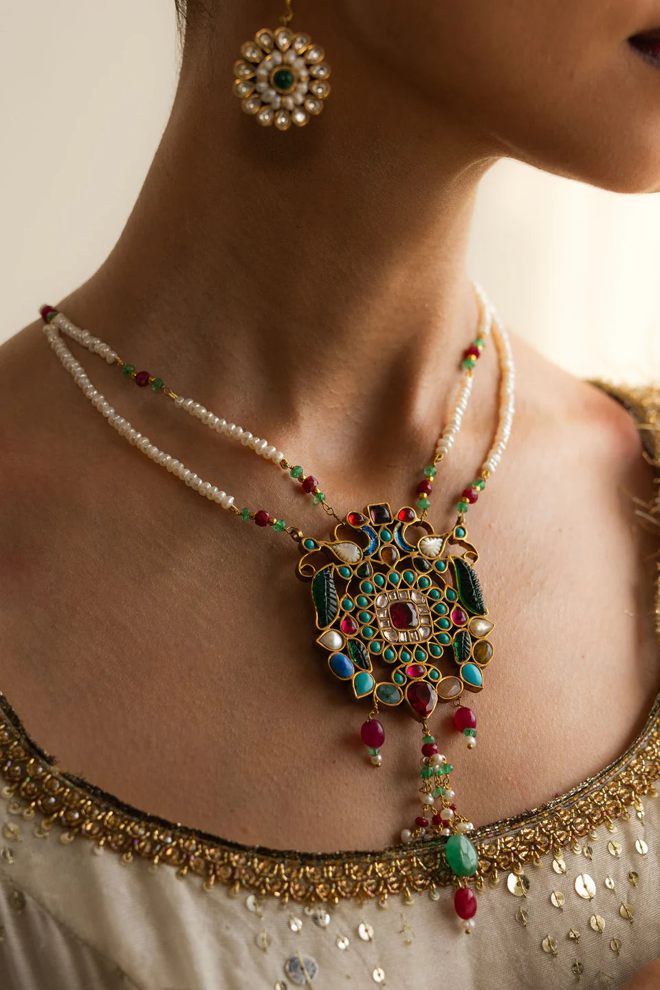 MEHLAAB NECKLACE | ZARA SHAHJAHAN | JEWELLERY