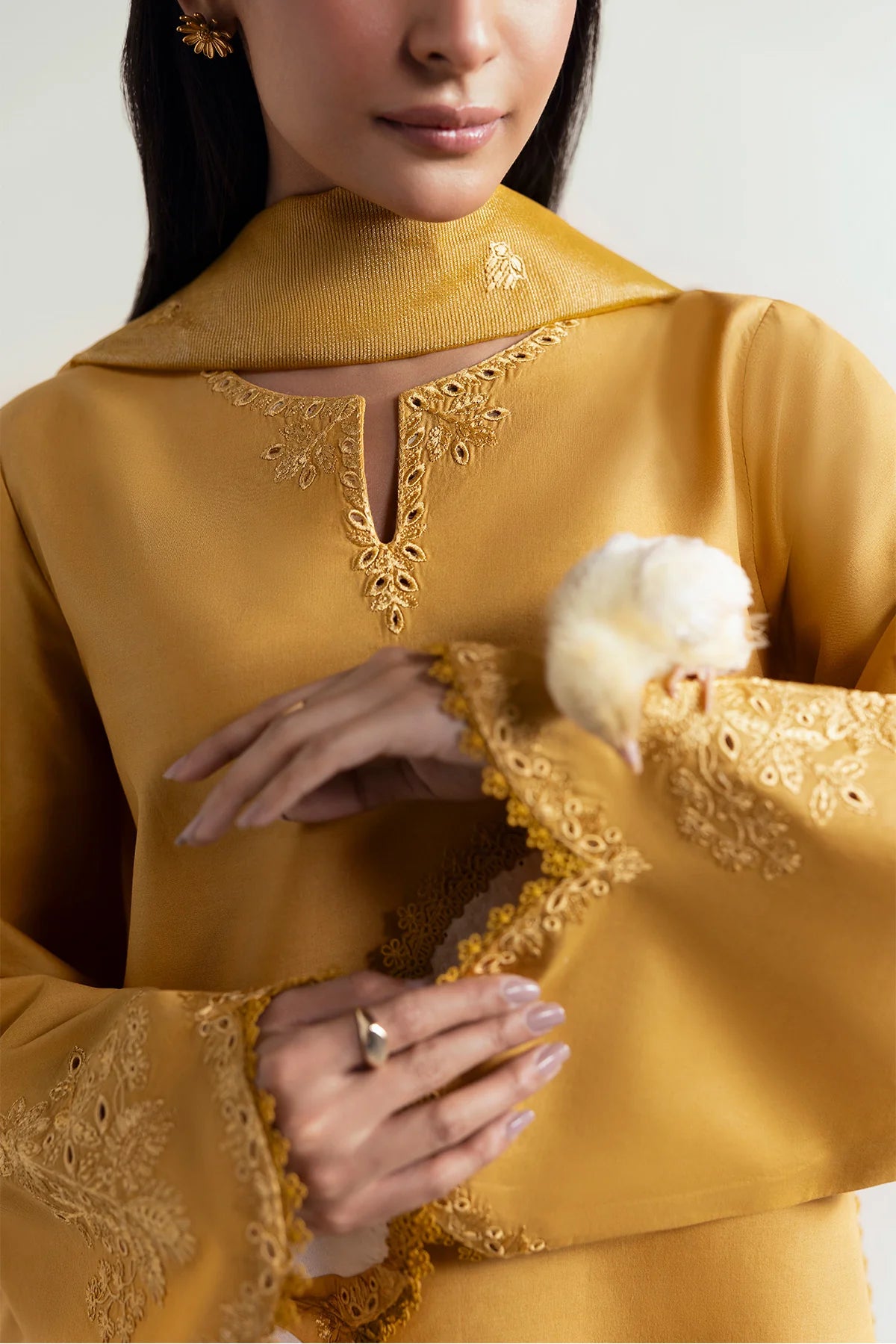 Honeydew Hues | Afrozeh Basic Pret