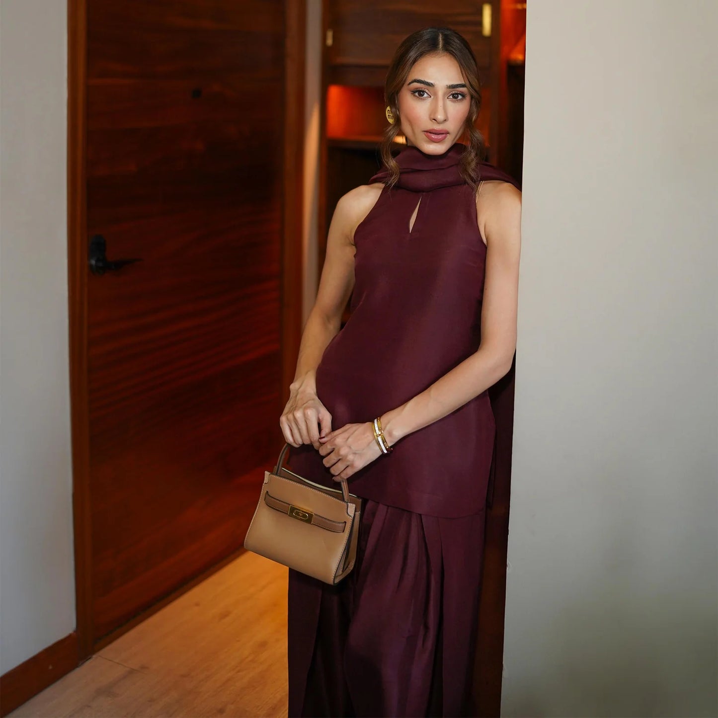 Blooming Burgundy | SADAF KANWAL
