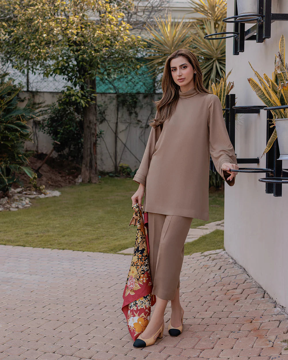 Etoupe Cowl Set | LIRA