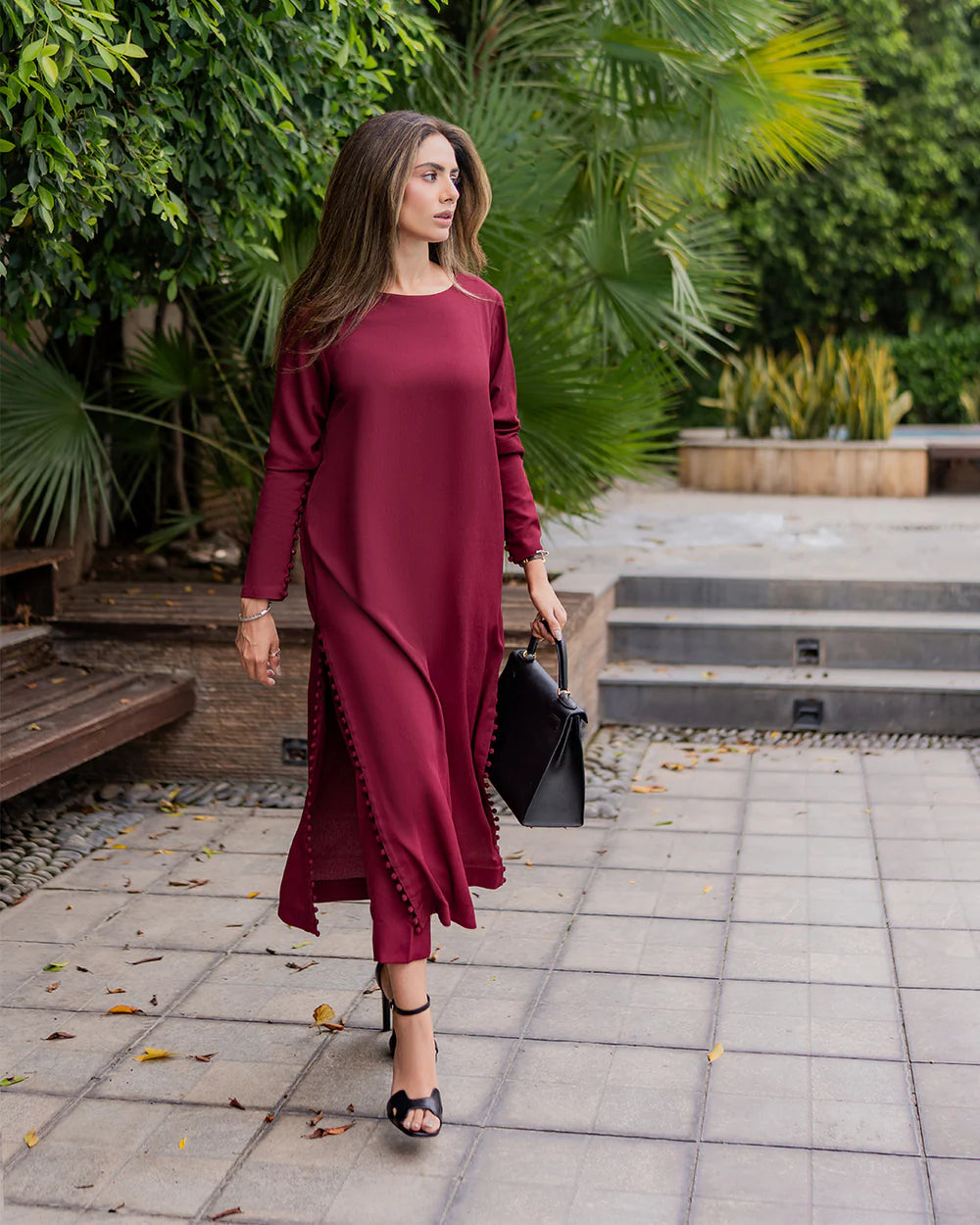 Burgundy Amaani Set | LIRA