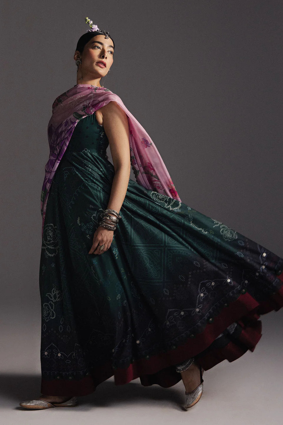 NAYAB-D4 | Zara Shahjahan Unstitched Anarkali’26