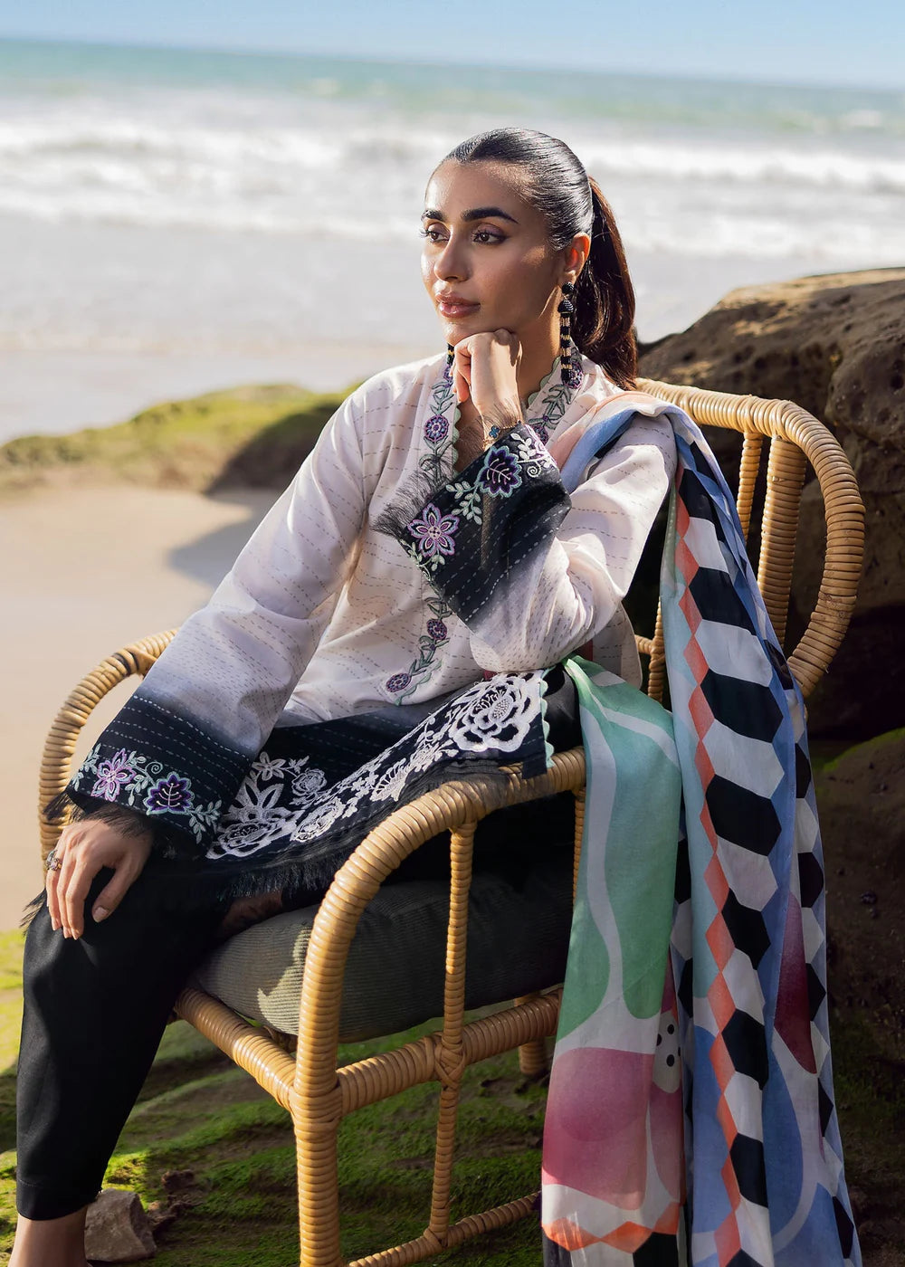 Kantha Rose | Sadaf Fawad Khan Everyday Lawn 2025