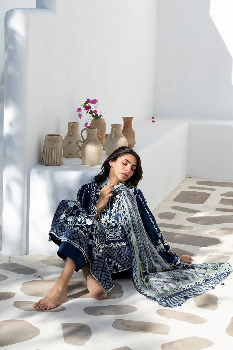 Mina (A) | Unstitched Lawn '26 | Sania Maskatiya (RTS)